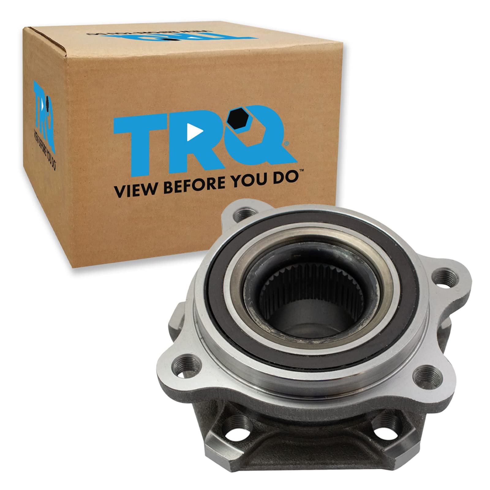 Trq Front Left Right Wheel Hub Bearing Assembly Driver Passenger Side Compatible With 2017-2019 Audi A4 A4 Allroad 2018-2019 A5