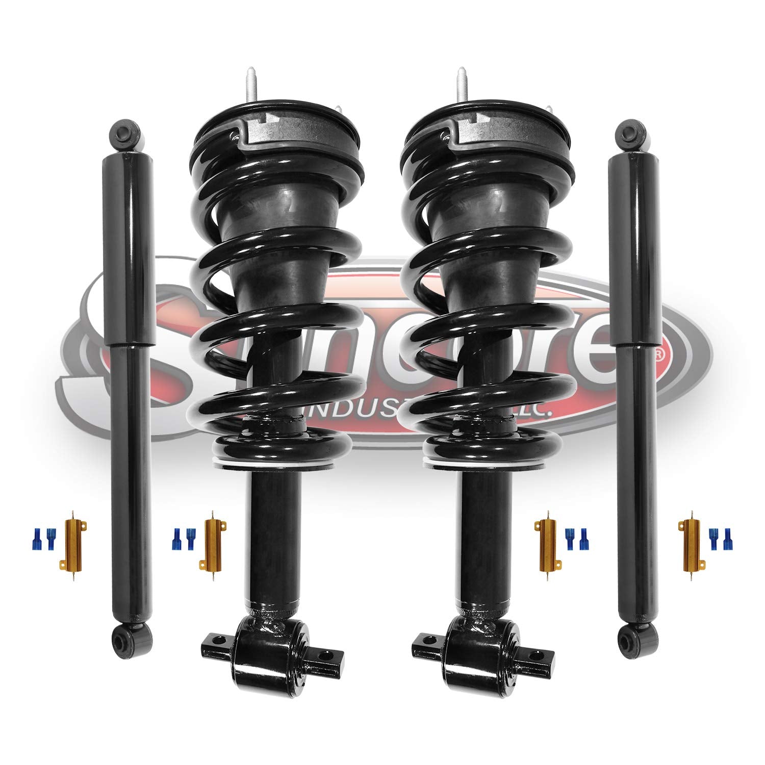 Front Struts & Rear Gas Shocks Electronic To Passive Suspension Conversion Kit