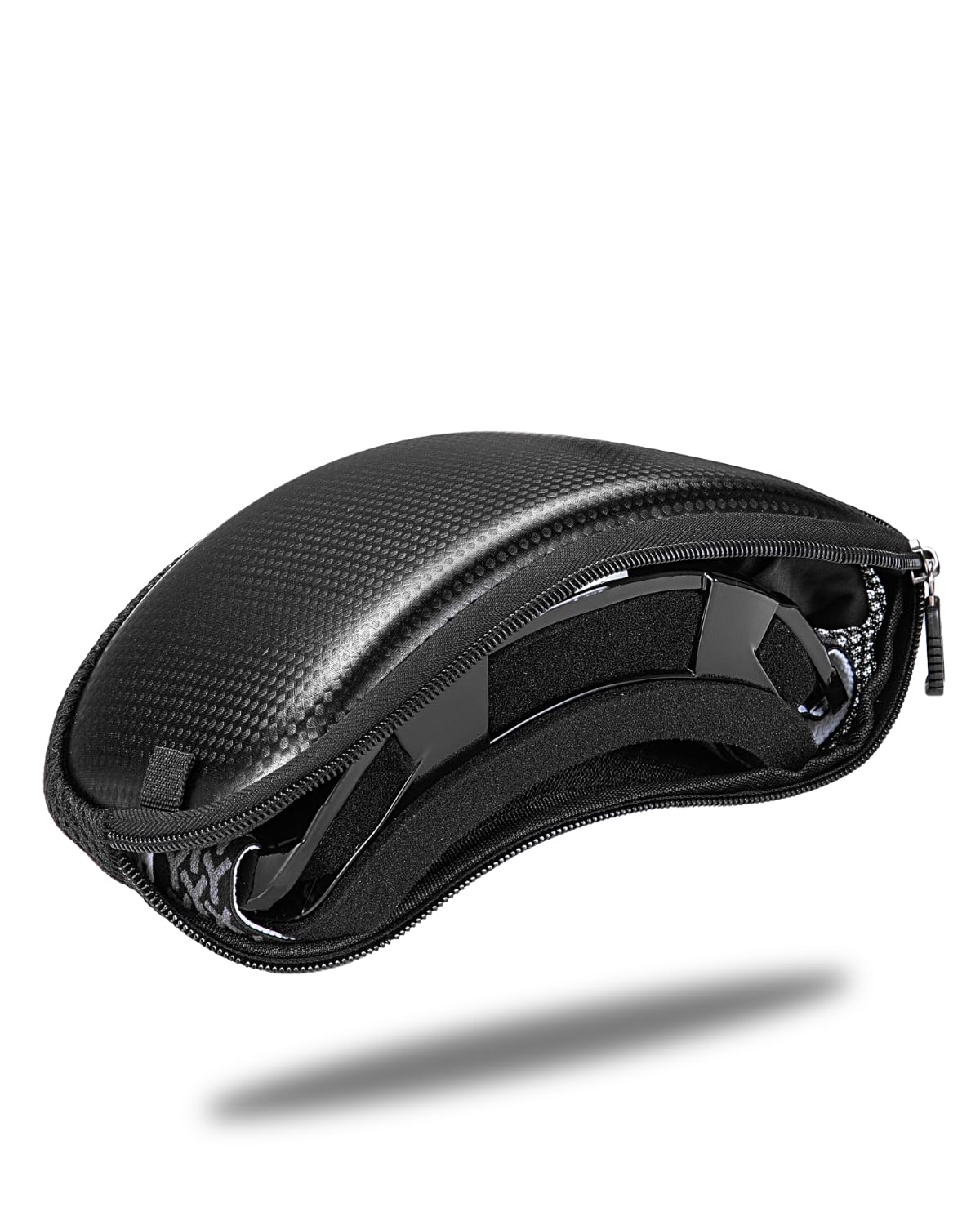 Batfox Snow Goggles Case Sports Glasses Ski Case Snowboard Goggles Box(Black)