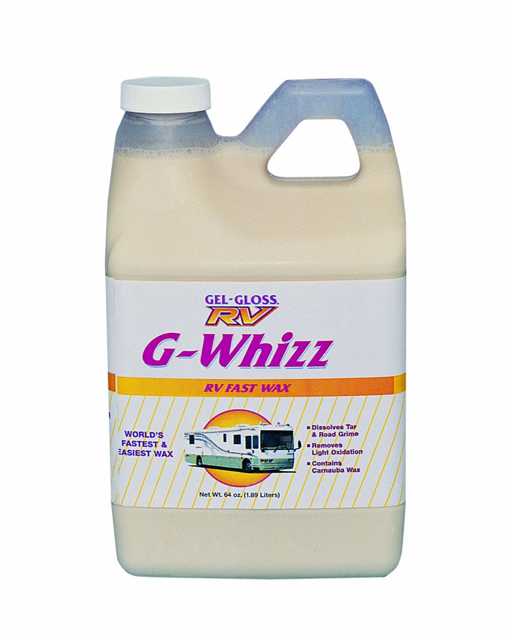 Gel-Gloss Rv G-Whizz Fast Wax - 64 Oz.