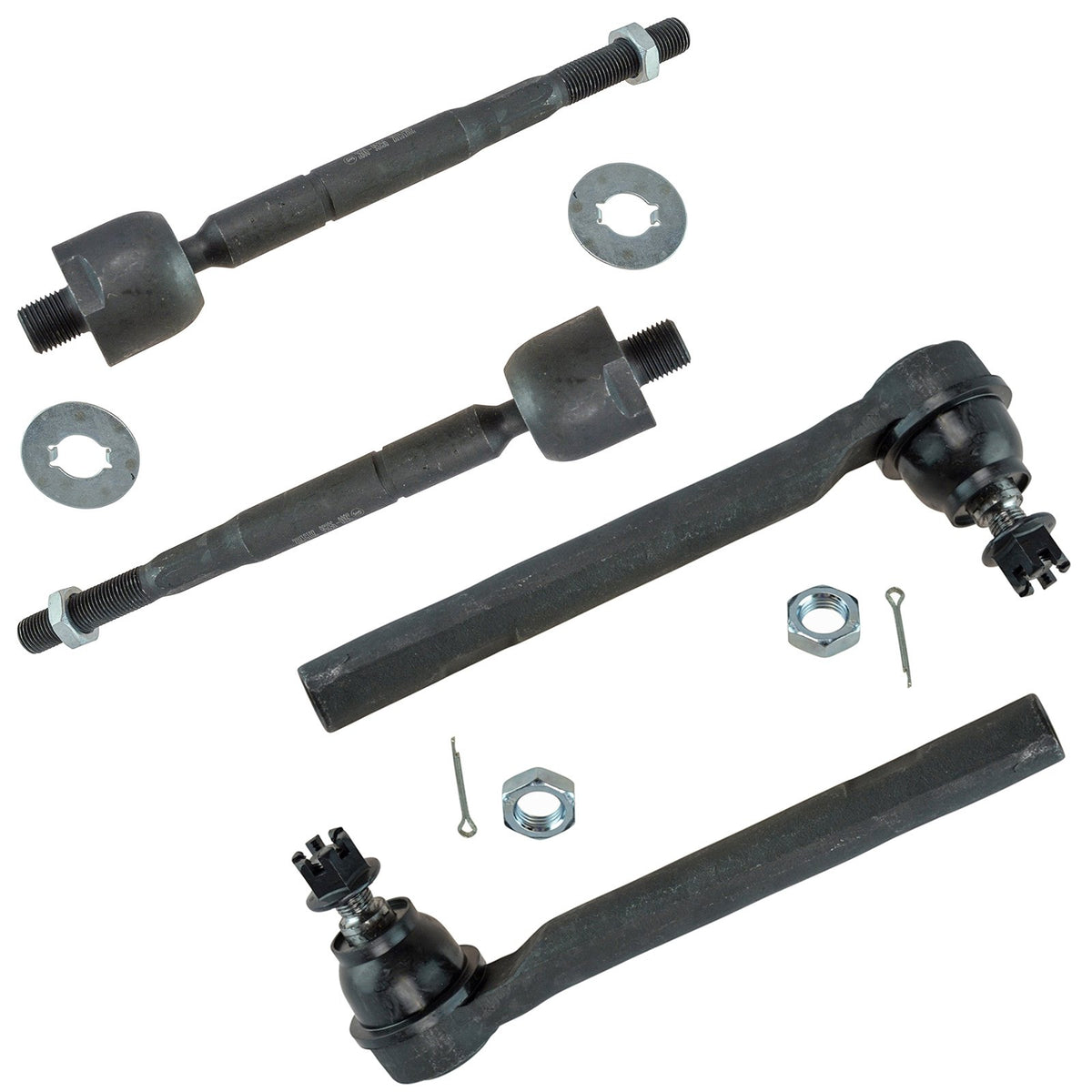 Trq Front Tie Rod Set Compatible With 2005-2010 Honda Odyssey