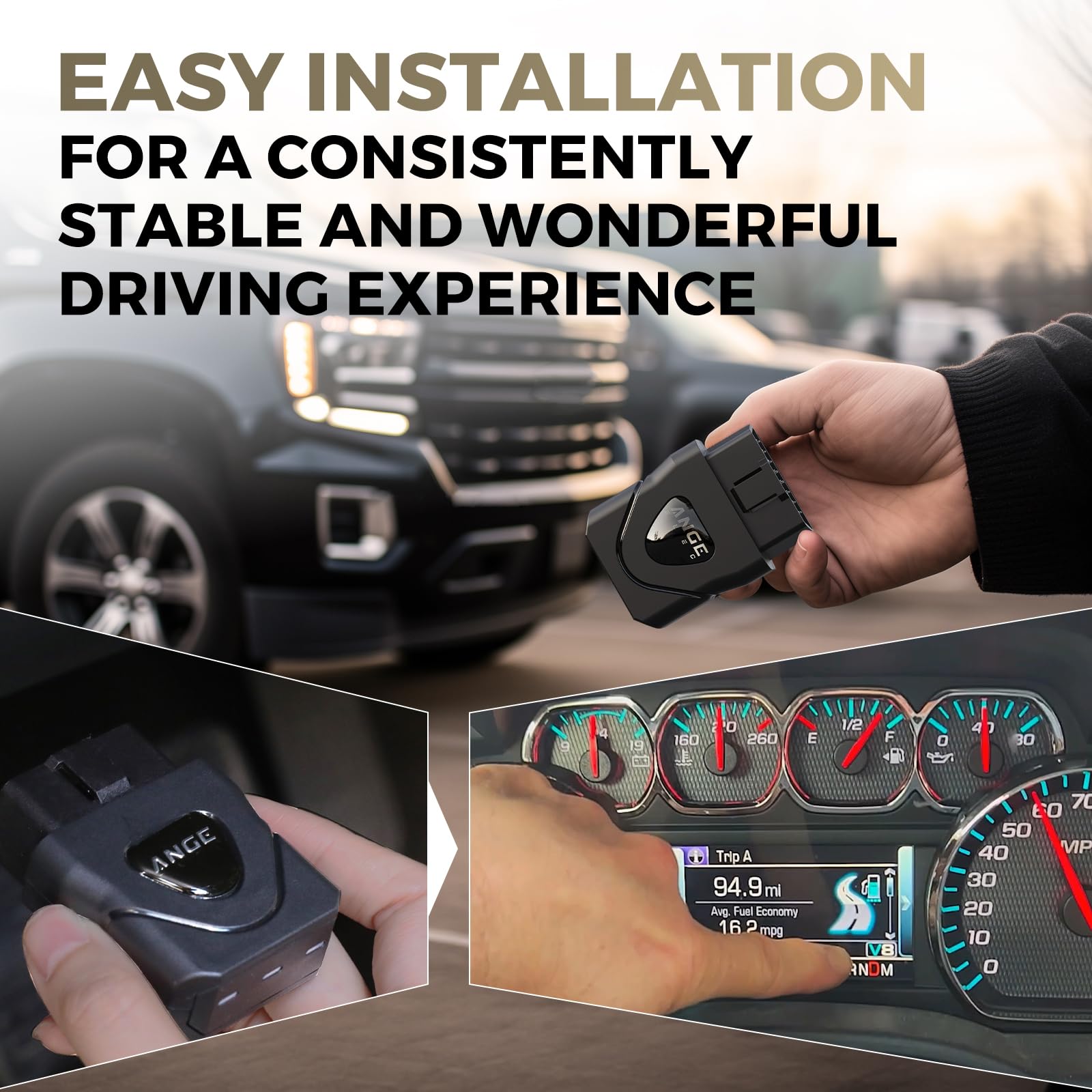 ANGE ELEC AFM DFM Disabler AG001 for GM Chevy 5.3 - Active Fuel Management DOD Delete for Silverado, Tahoe, Sierra, Yukon