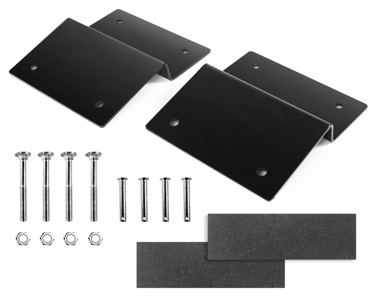 Maxxhaul 50872 Steel Ramp Top Kit - Quickly Create Your Own Ramps With 2''X8'' Planks To Safely Load Atv Motorcycle And Lawn Equ