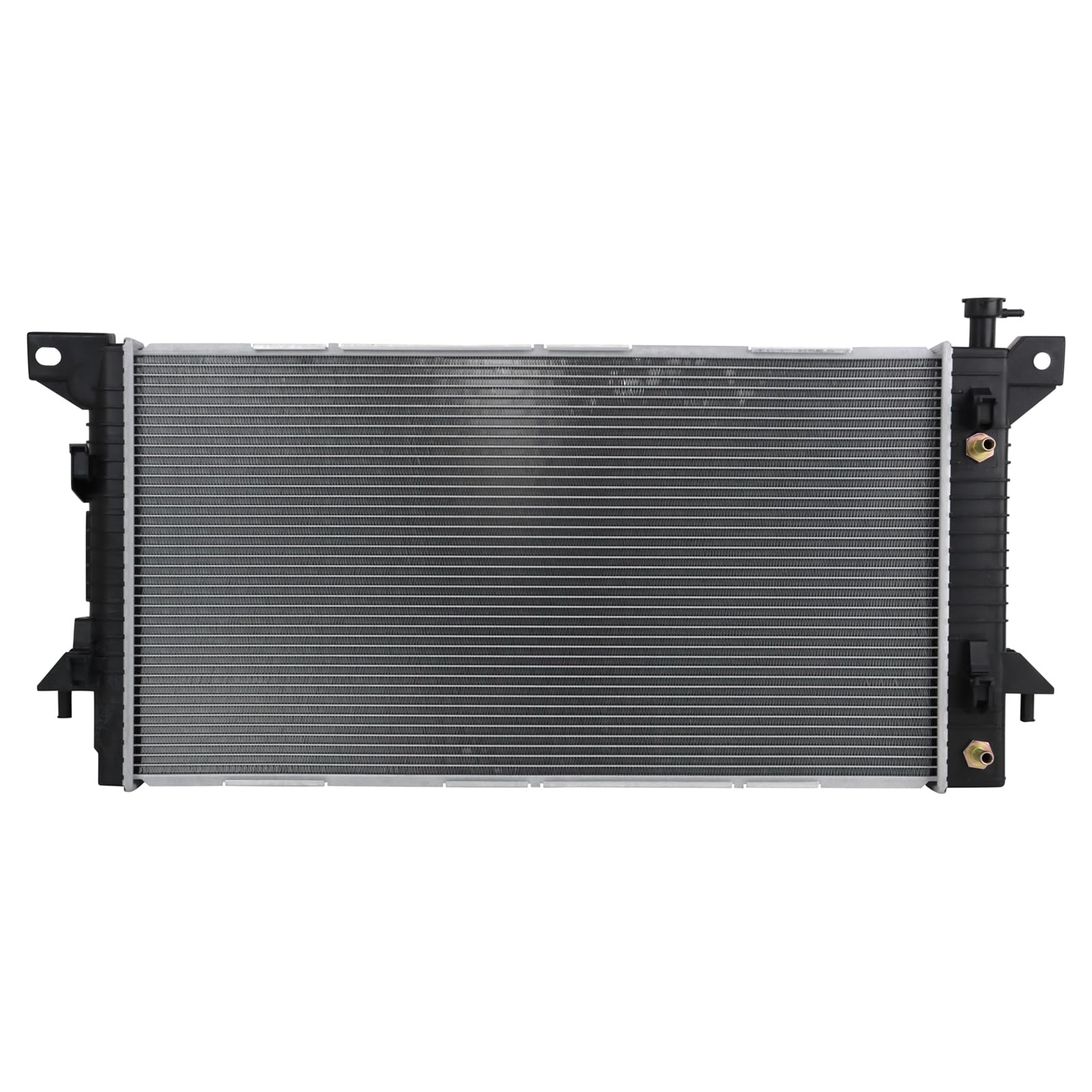 Trq Radiator Assembly Aluminum Core Compatible With 11-14 Ford F-150 Cu13227