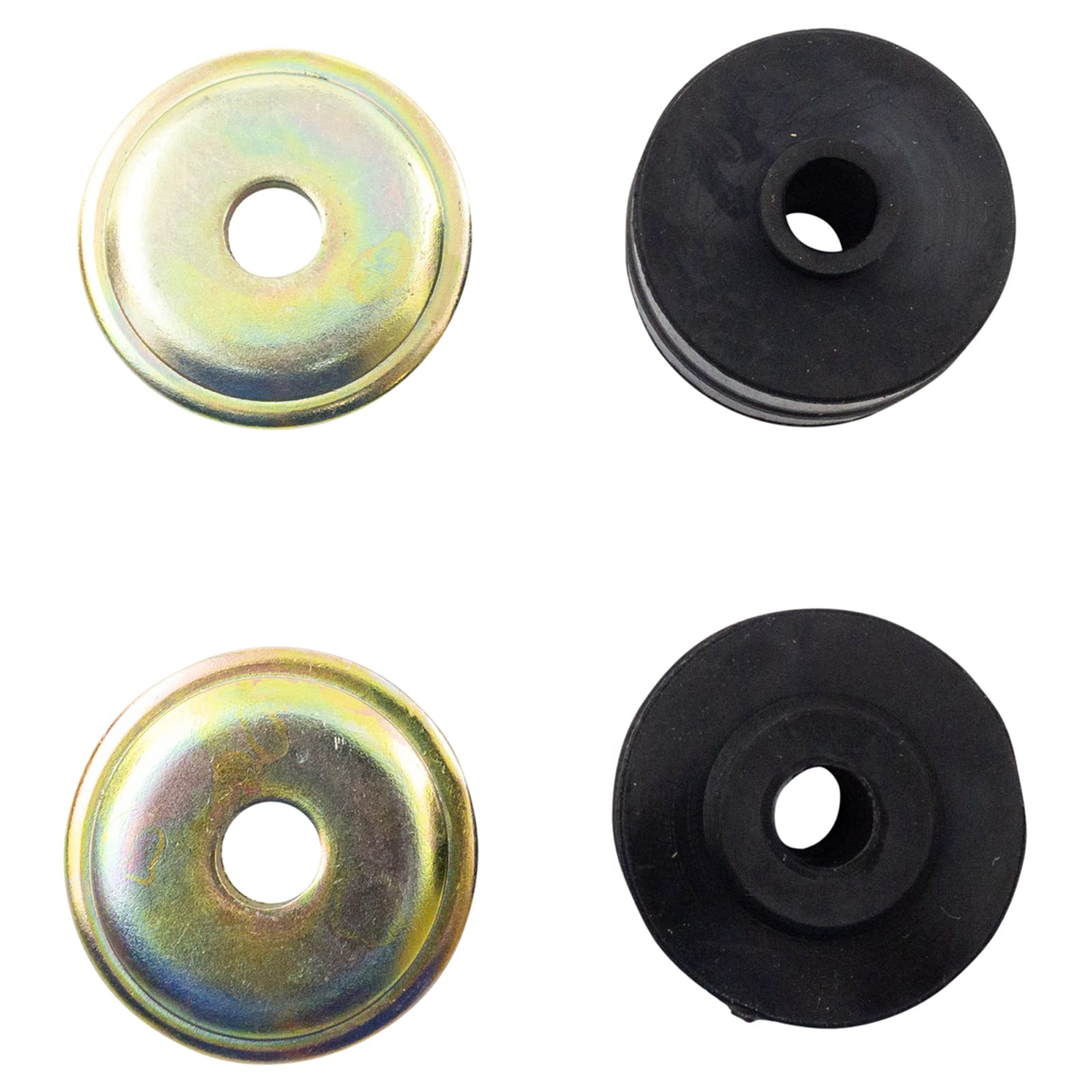 Trq Rear Shock Absorber Set Compatible With 2009-2014 Nissan Cube