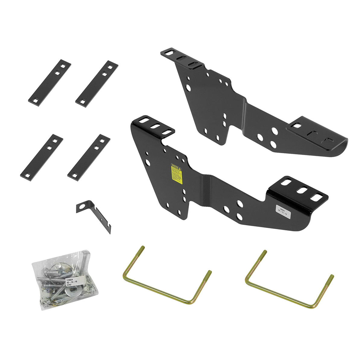 Reese 50054-58 Fifth Wheel Hitch Mounting System Custom Install Kit, Compatible With Select Ram 2500