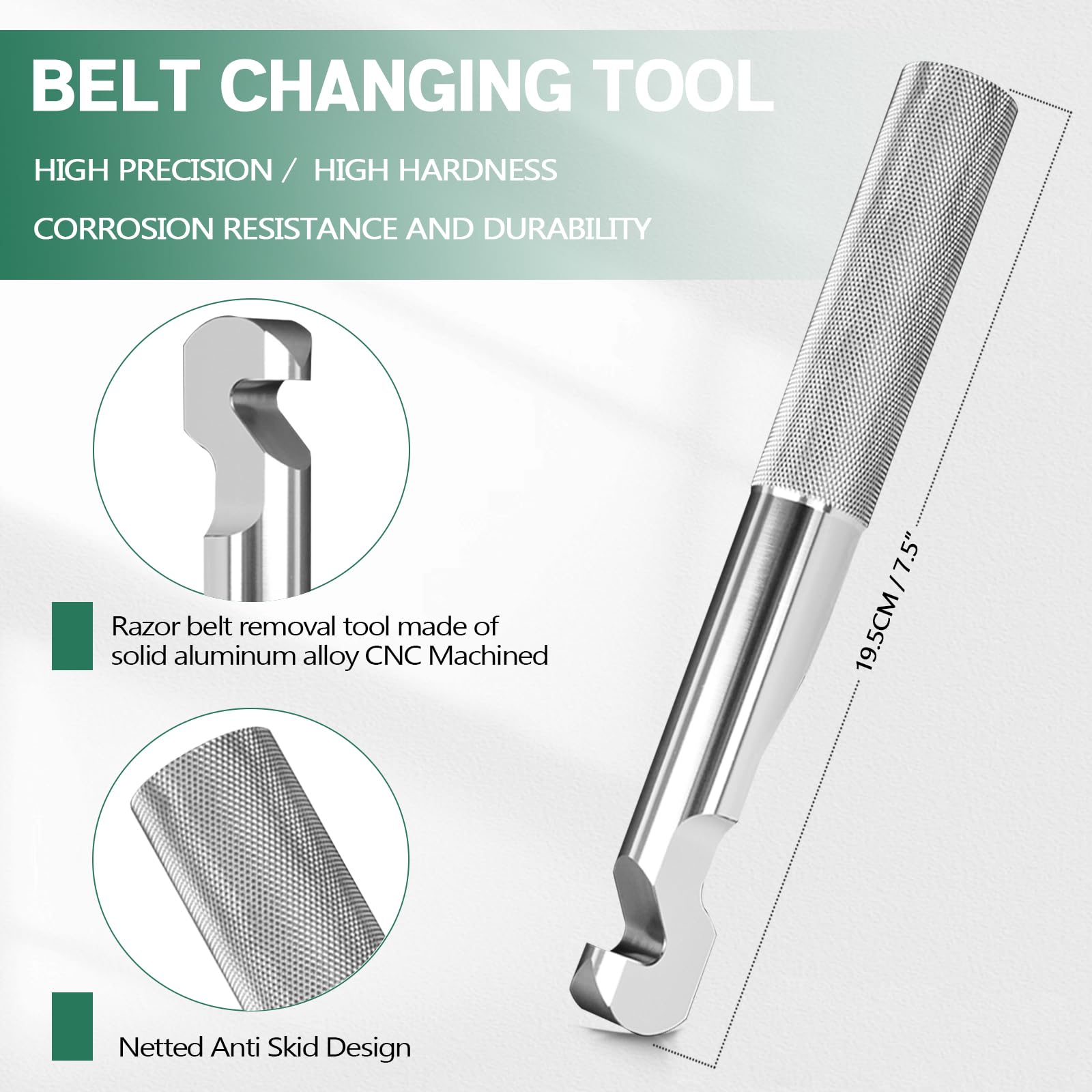 Xislet RZR Belt Changing Tool, Belt Removal Tools Kit Compatible with Polaris RZR 800S 900S 1000 XP4 Turbo / 2006-2018 Polaris S