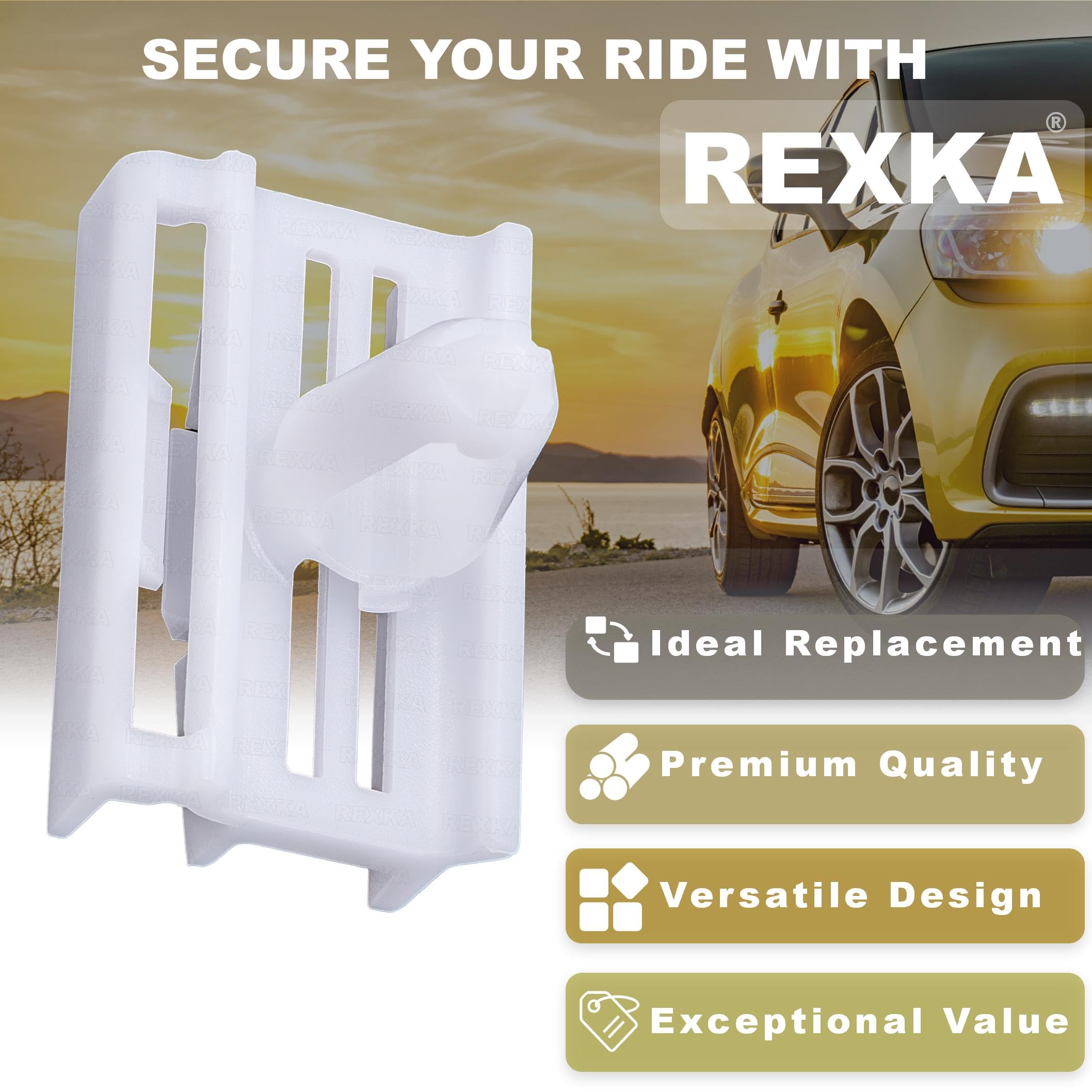 Rexka 15Pcs Wheel Arch Trim Moulding Clip For Bmw 51777891250 E90 E91 E90N E91N 323I 325I 328I 328Xi 330I 330Xi 335I 335Xi