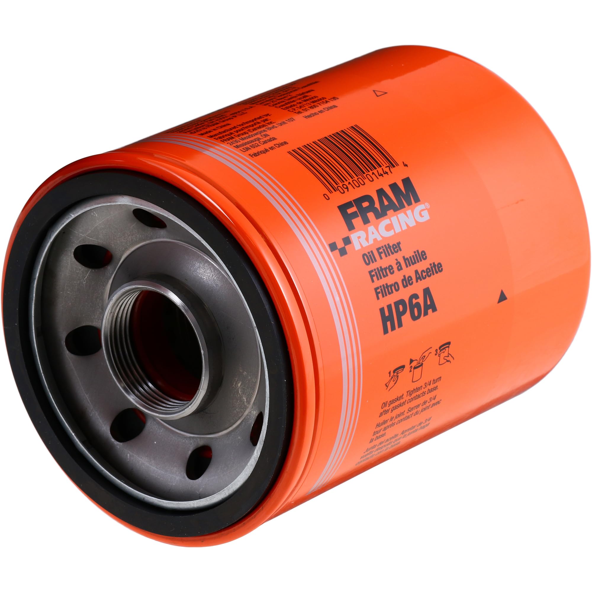 FRAM Racing HP6A High Performance Spin-On Oil Filter for Select Vehicle Models