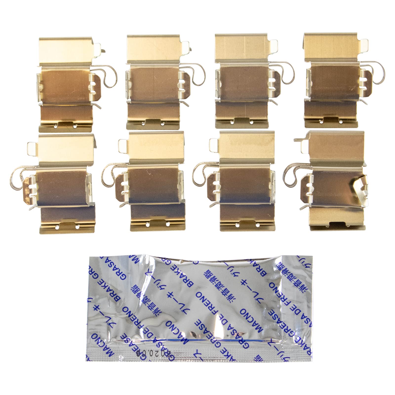 TRQ Front Ceramic Brake Pad Set Compatible with Caravan Pacifica Journey Wrangler