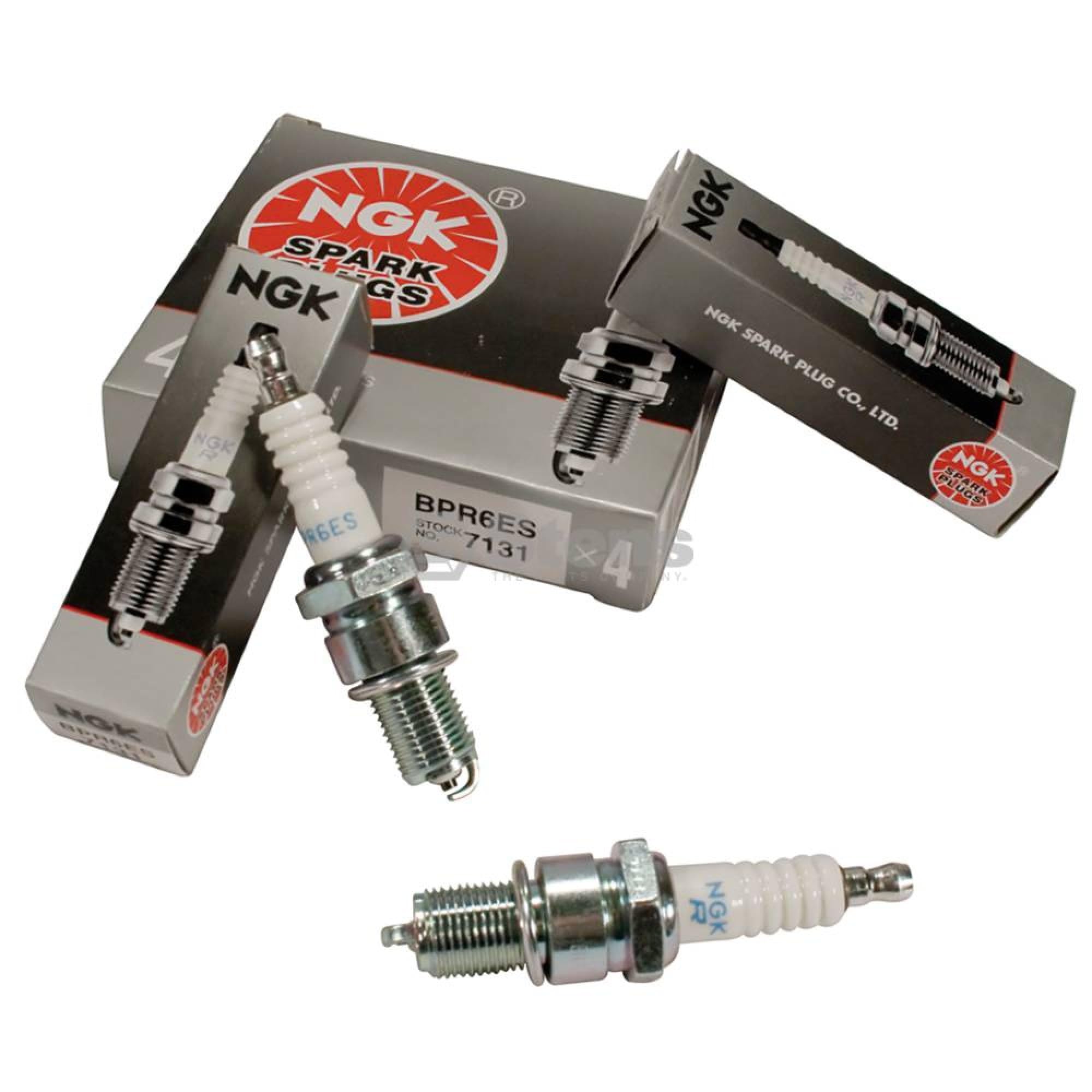 Stens New Stens NGK Spark Plug 130-823 Compatible with Yamaha MX775, MX800 and MX825, John Deere Walk Behind Greens Mowers, Hond