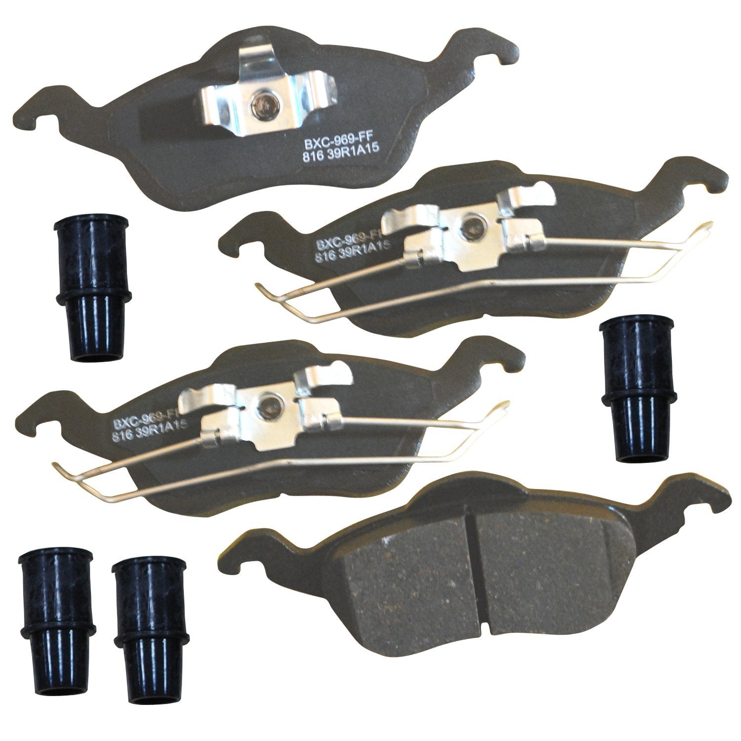 Bendix Premium Sbc816 Ceramic Front Brake Pads For Ford Focus 2004-2000