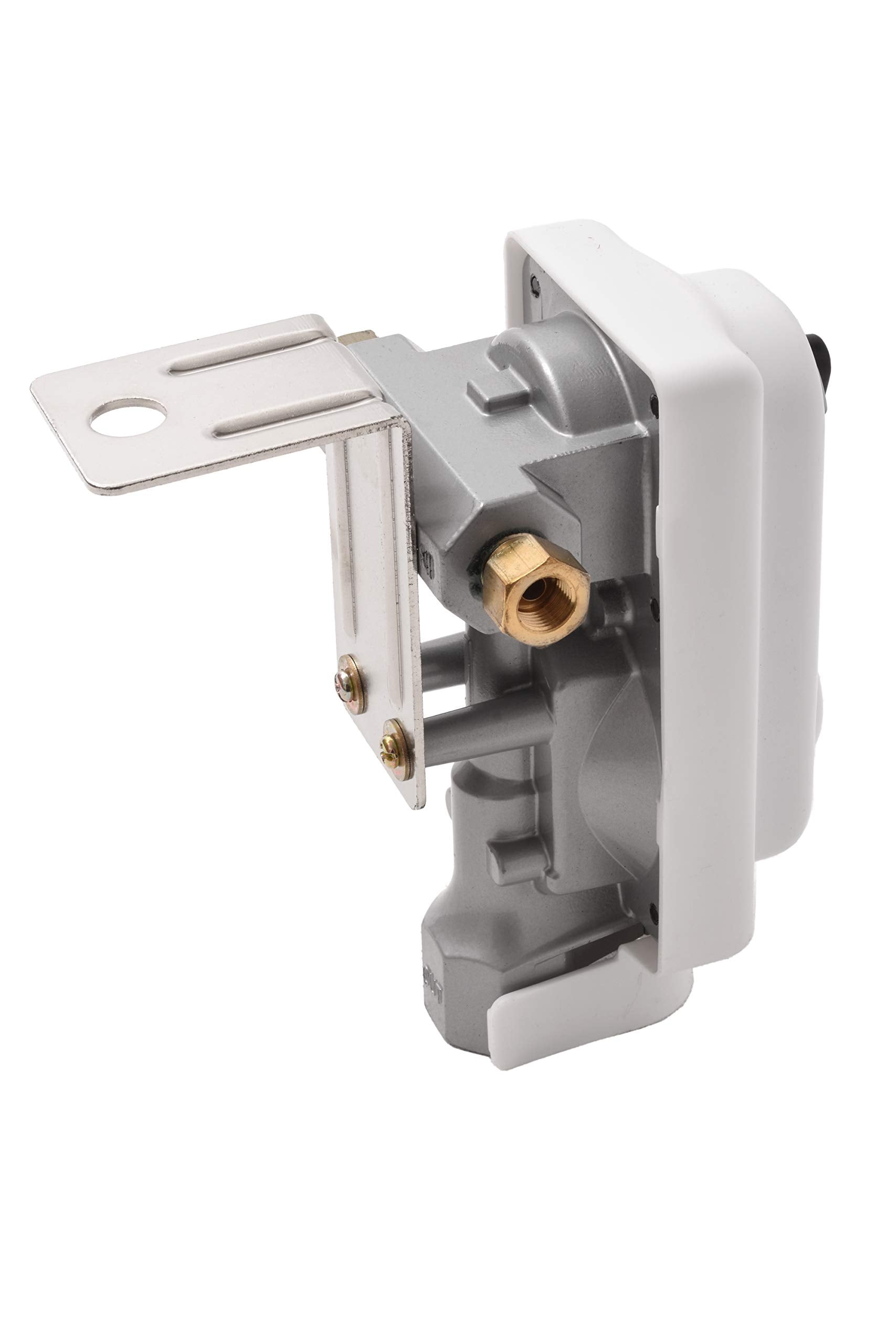 Flame King (Acr6) Without Pigtails 2-Stage Auto Changeover Lp Propane Gas Regulator For Rvs, Vans, Trailers