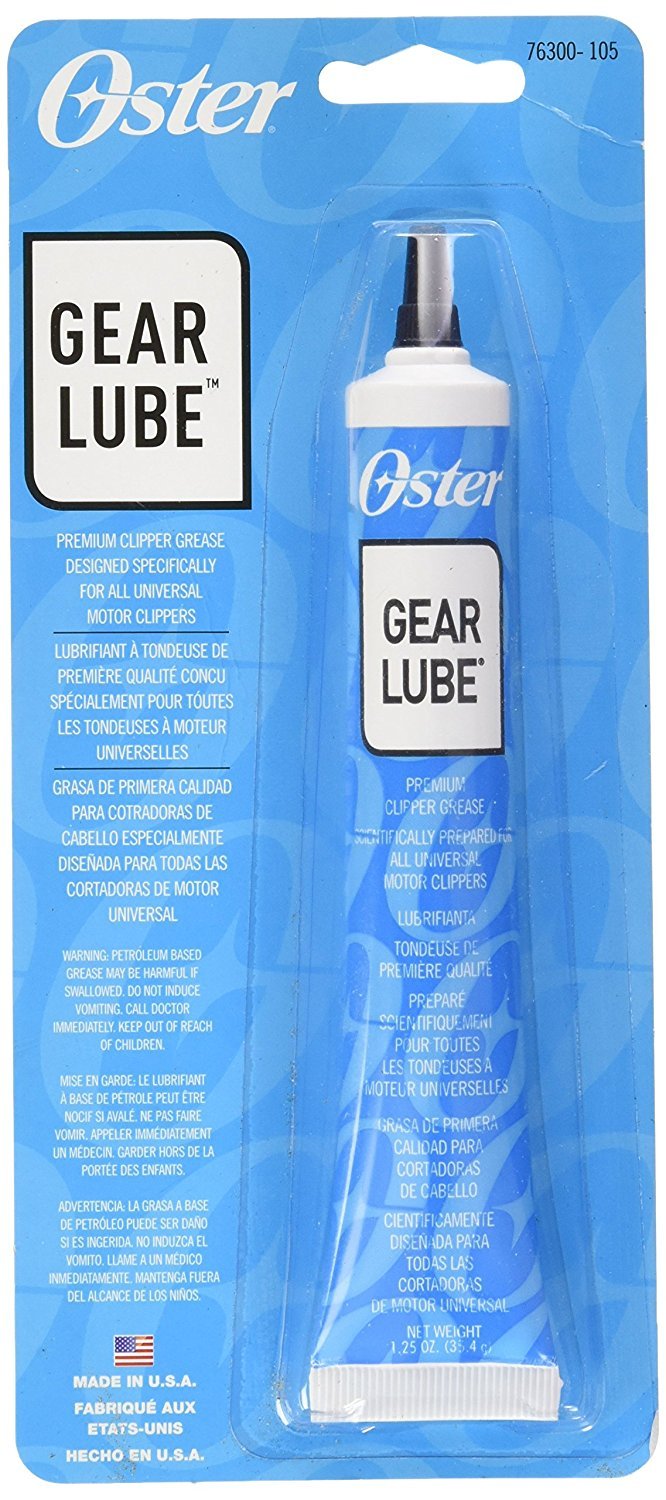 Oster Gear Lube Premium Clipper Grease, 1.25 Ounces (076300-105-000)