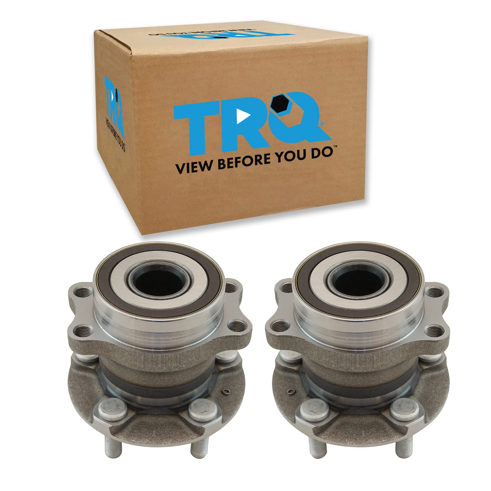 Trq Rear Wheel Hub Bearings Assembly Set Compatible With 2016-2023 Subaru Crosstrek 2014-2018 Forester 2012-2021 Impreza 2013-20