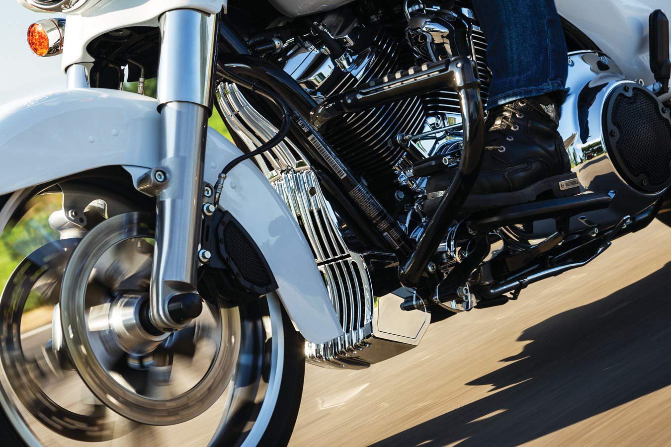 Kuryakyn Precision™ Upper Frame Cover, Chrome