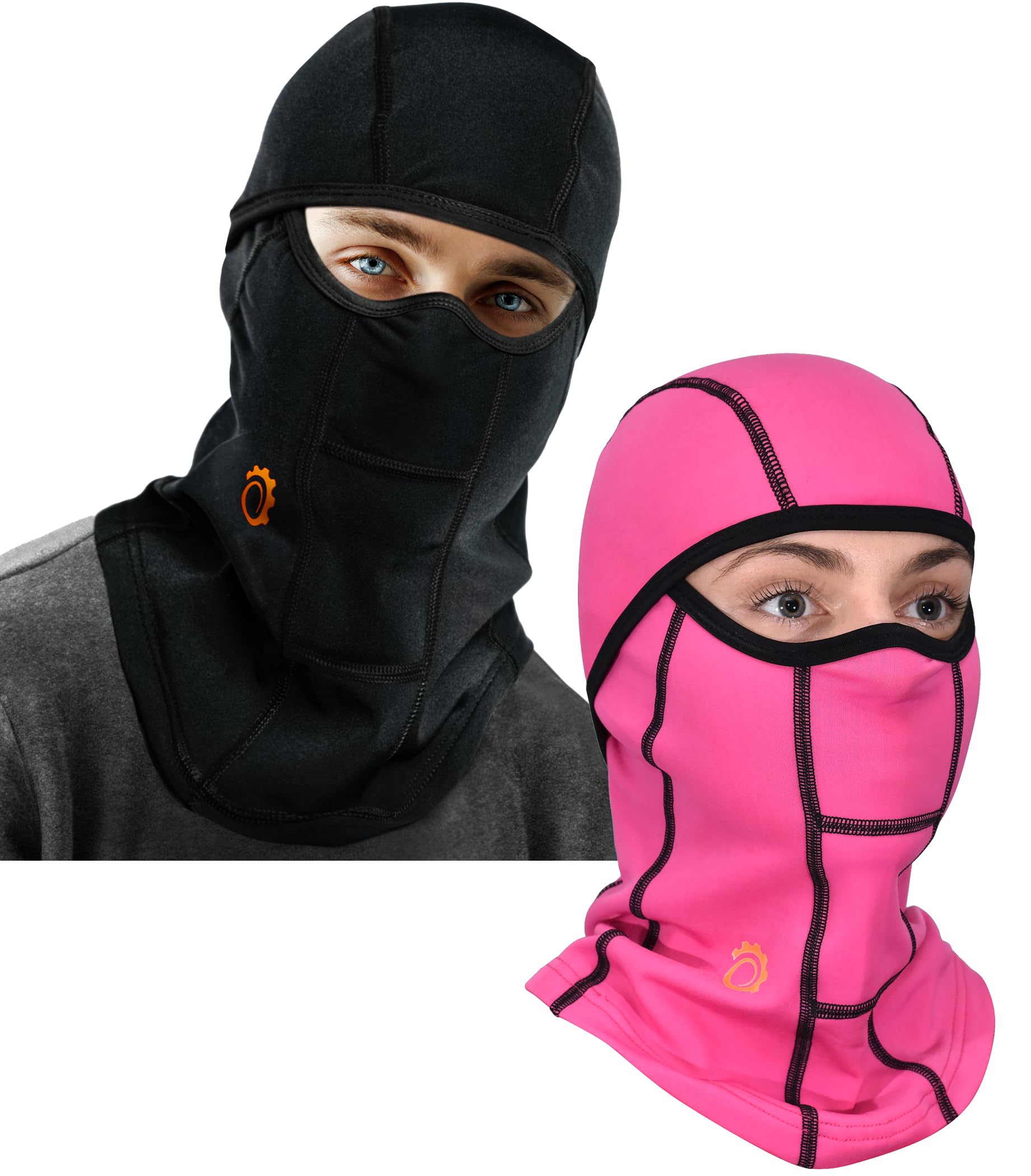Geartop Balaclava Ski Mask Winter Face Mask For Men Motorcycle Balaclava Ski Mask For Men, Ski Mask Black Snowboard Balaclava Wo