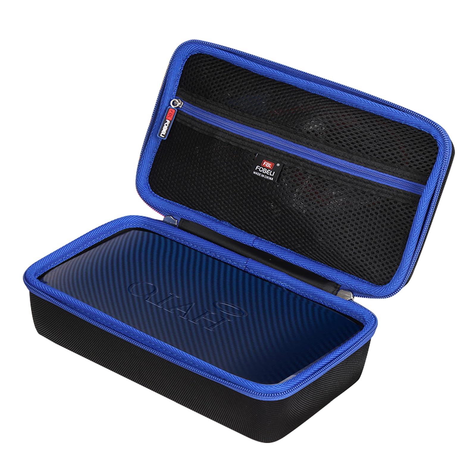 Fblfobeli Hard Travel Carrying Case Compatible With Halo Bolt Air 58830/57720 / Usb 58830 Mwh Portable Emergency Power Kit, Storage Bag For Car Charger Power Bank (Case Only) (Blue)