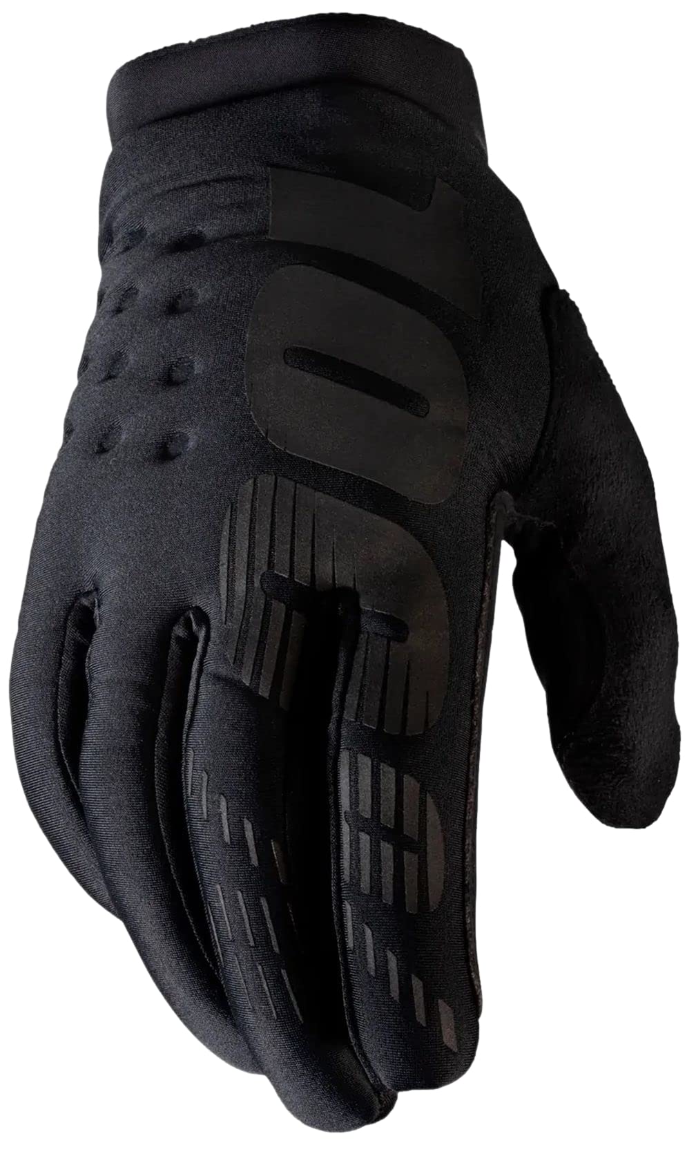 100% Brisker Youth Cold Weather Motocross & Mountain Bike Gloves - Warm Winter Mtb & Mx Powersport Racing Protective Gear