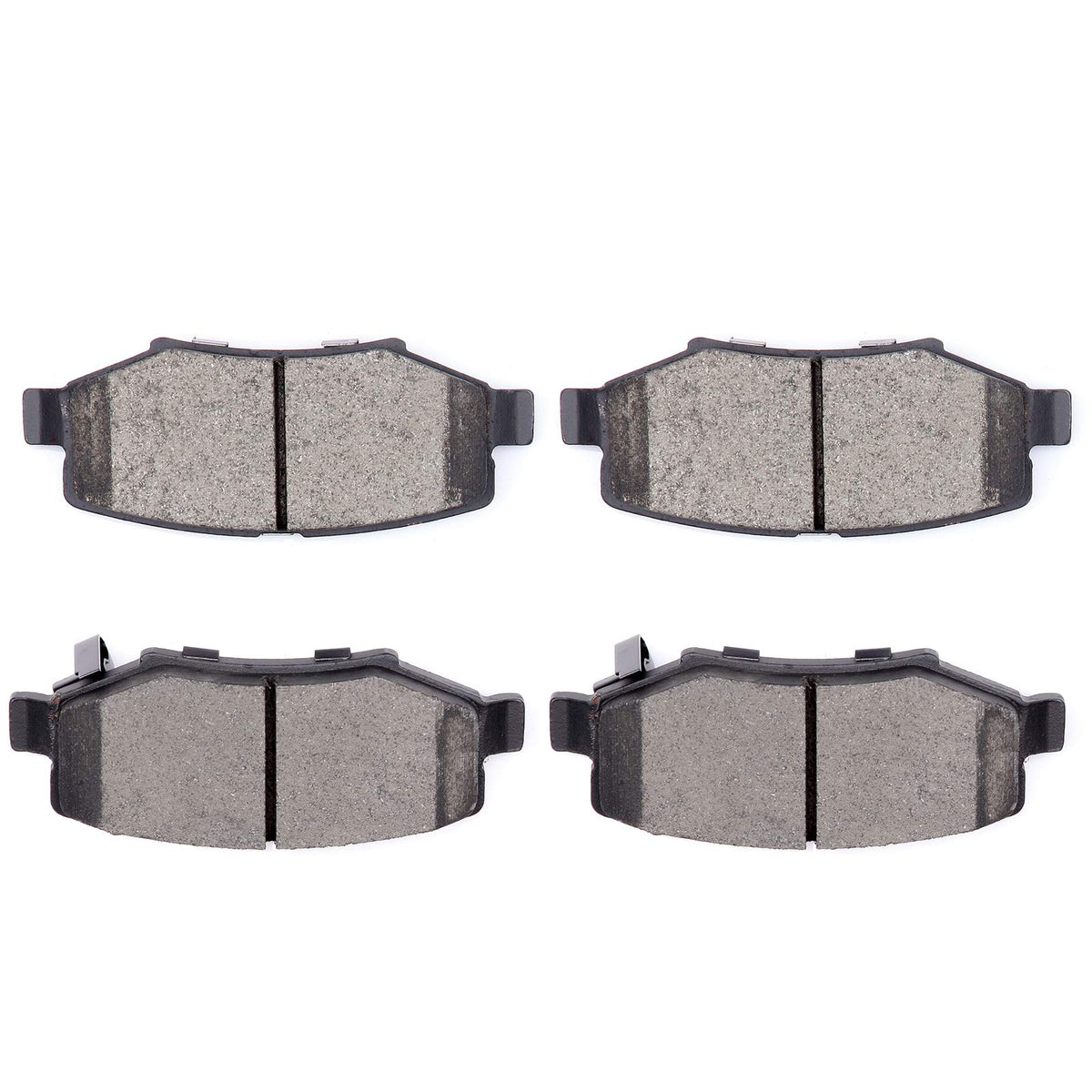 Rear Ceramic Brake Pads Kits 4Pcs Fit For 2007-2011 For Dodge Nitro,2008-2012 For Jeep Liberty,2007-2017 For Jeep Wrangler,2018