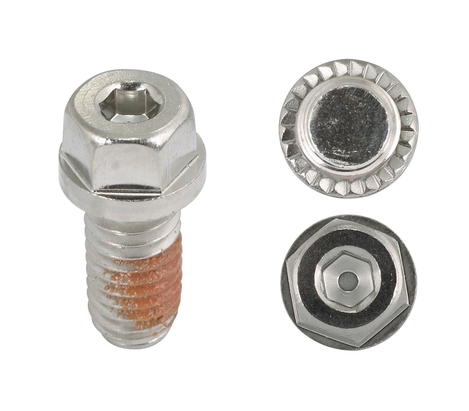 Mr. Gasket 2230G Headlock Locking Header Bolt, (Set Of 12)