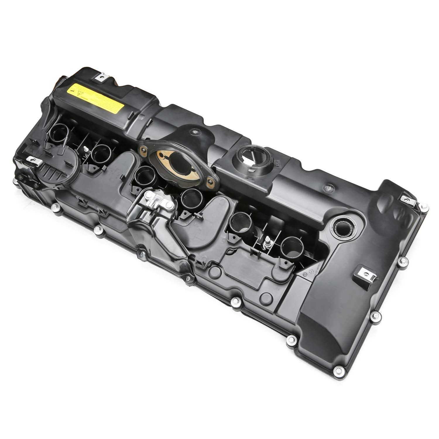 MITZONE N52 Engine Valve Cover Kit with Oil Cap & PCV Hose Compatible with BMW E82 128i, E9X 323i 328i, E60 528i, E70 X5 3.0si,