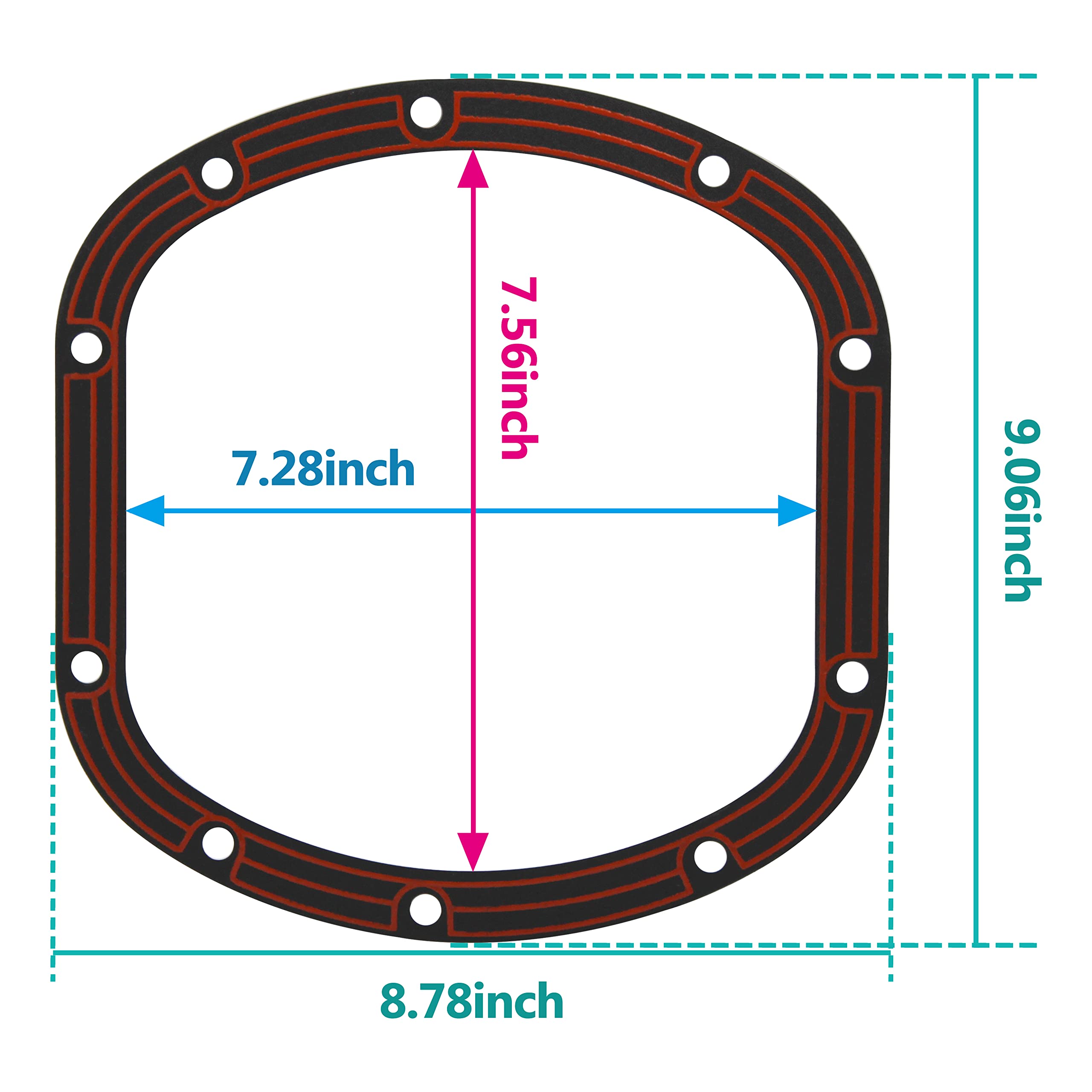 Differential Cover Gasket D030 Replacement For Dana30
