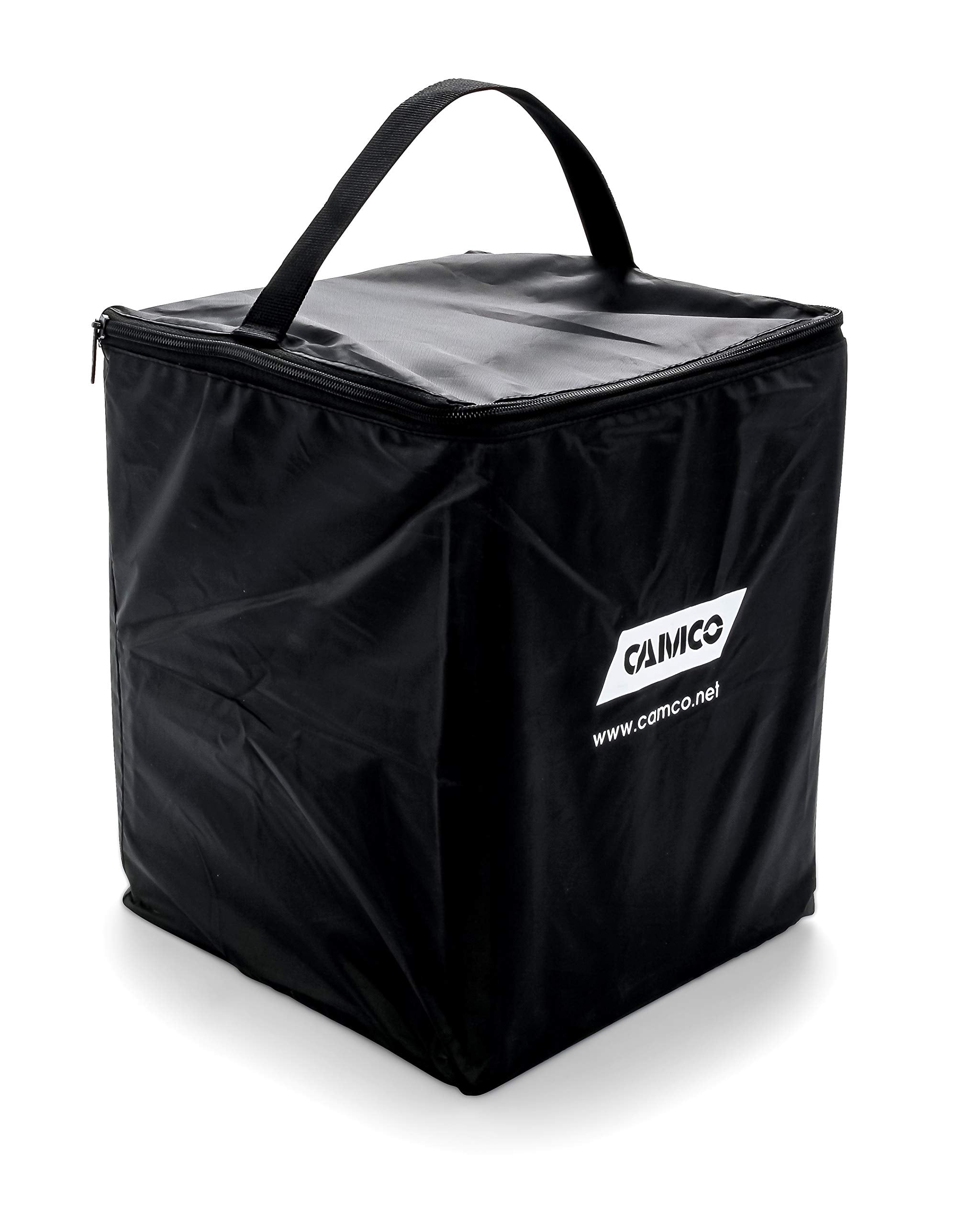 Camco Replacement Storage Bag for Camper/RV Leveling Blocks - Holds Up to (10) 8-inch x 8-1/2-inch Leveling Blocks - Features St
