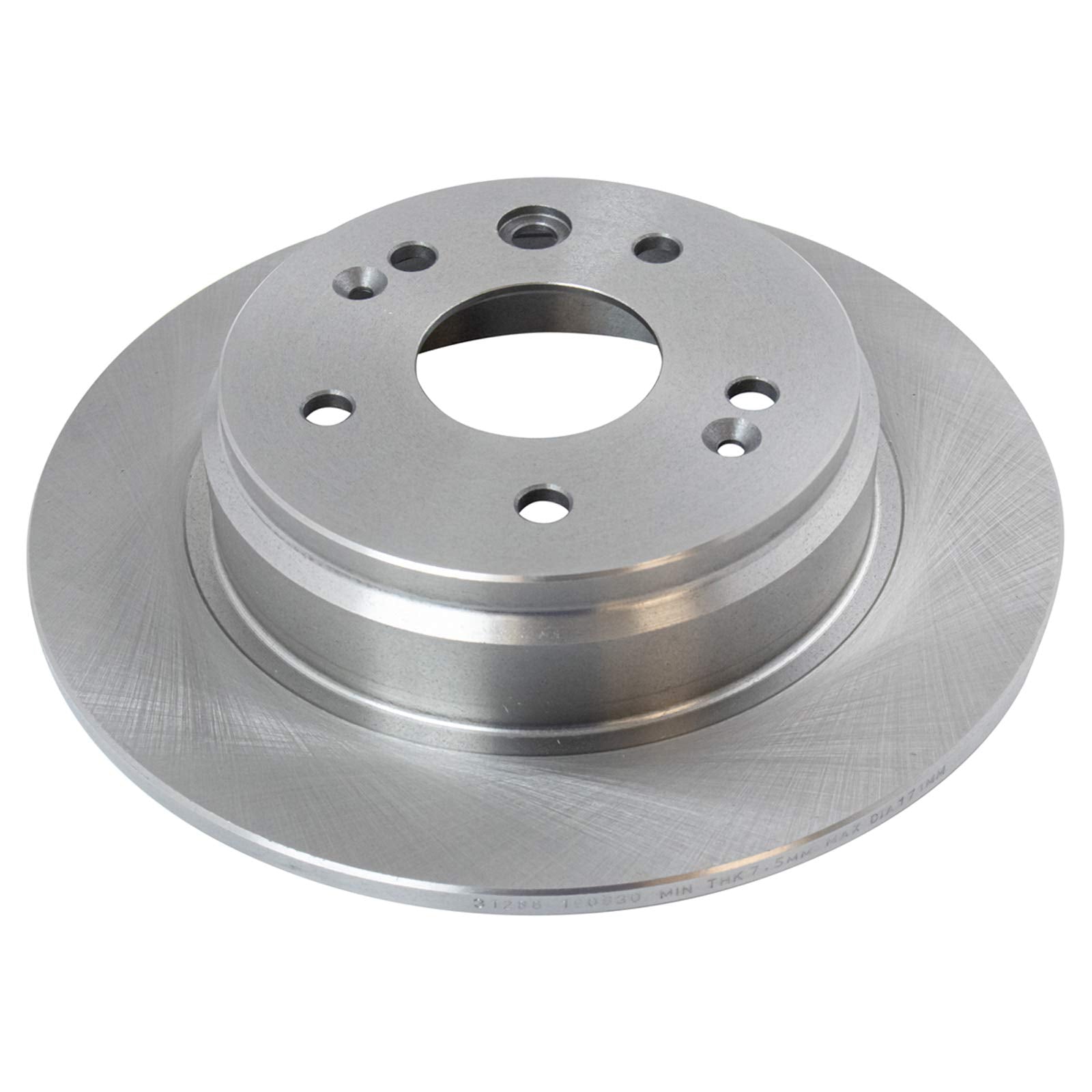 Trq Rear Brake Pad & Rotor Kit Brake Pads Brake Rotor Semi-Metallic Compatible With 1999-2003 Acura Tl