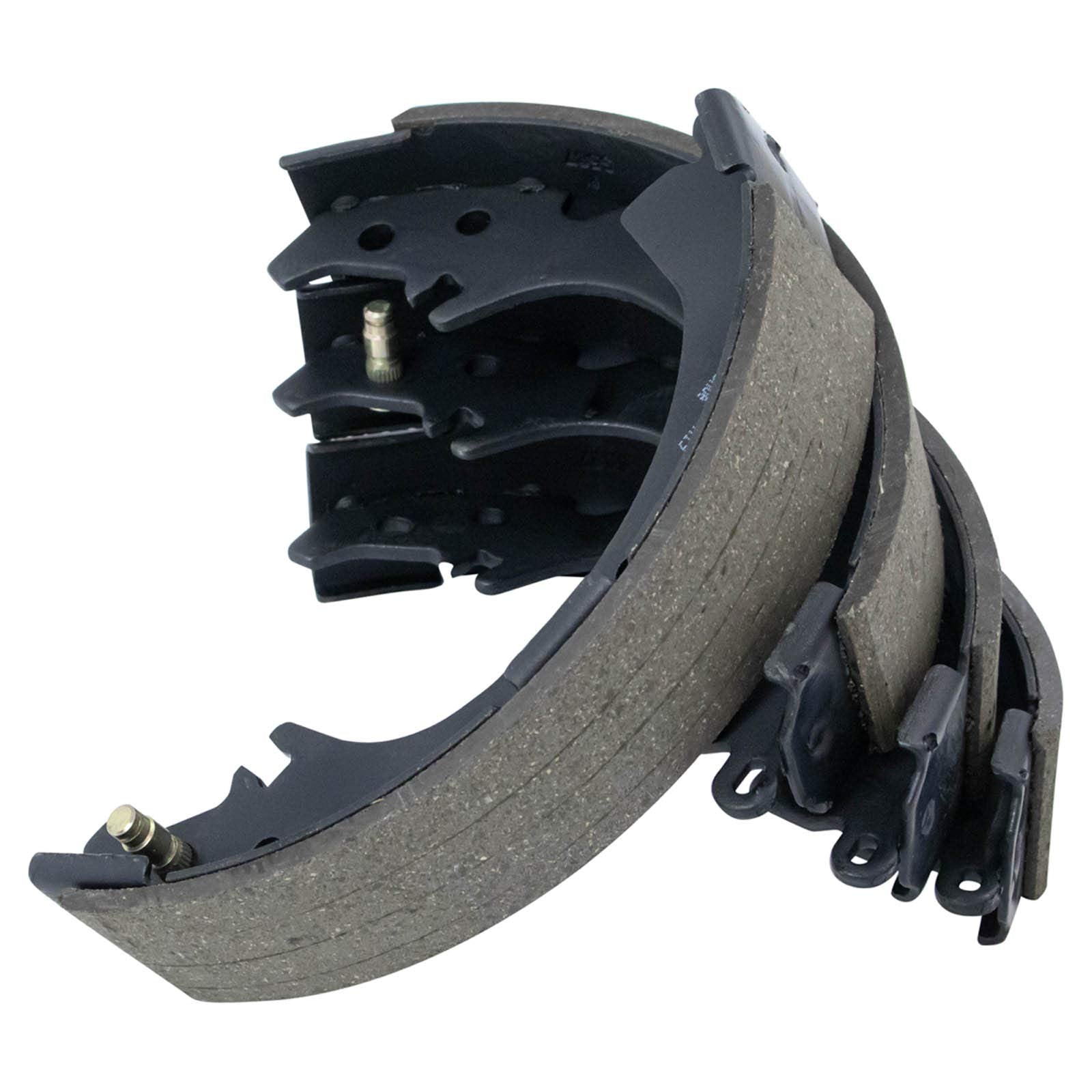 TRQ Rear Brake Drums Pair & Shoe Left & Right Set Kit Compatible with Toyota Camry Solara