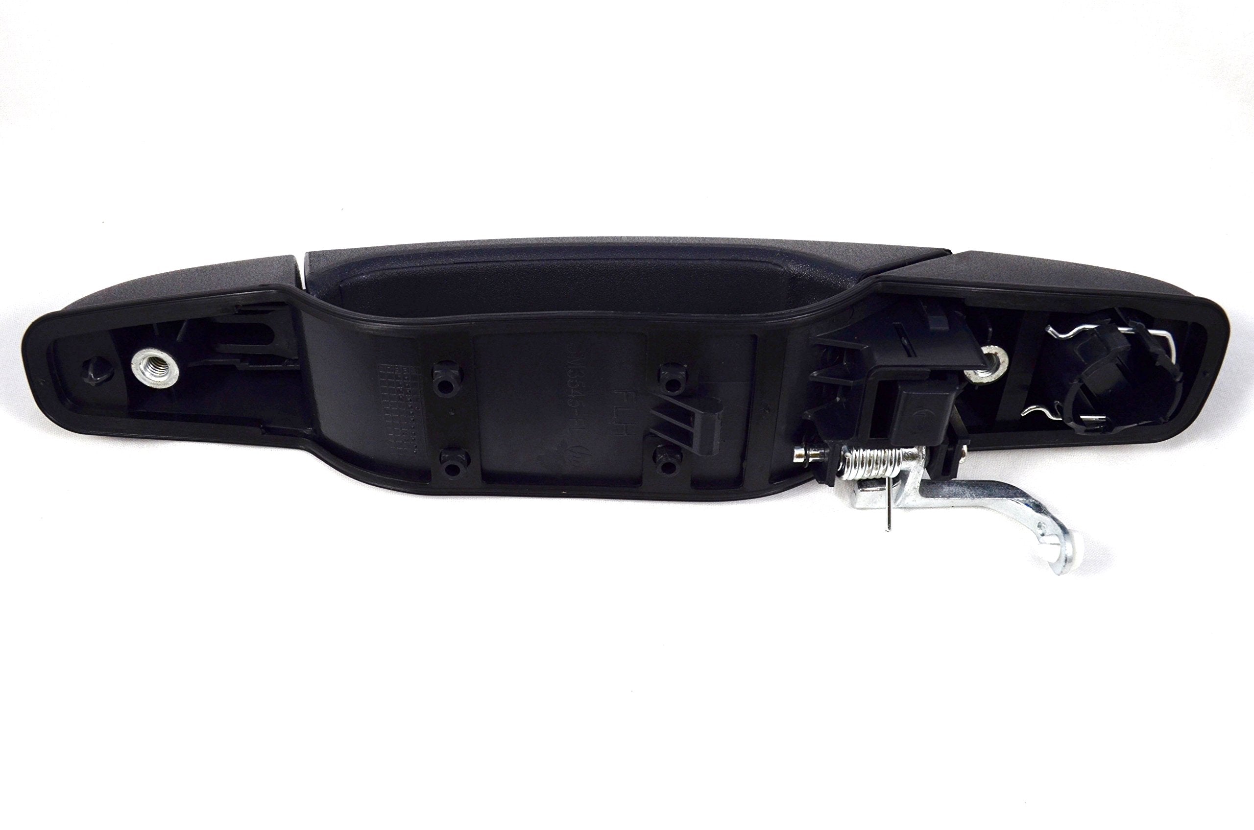 Pt Auto Warehouse Gm-3545A-Qpk - Outside Exterior Outer Door Handle, Textured Black - 1 Front Left, 1 Front Right, 1 Rear Left,