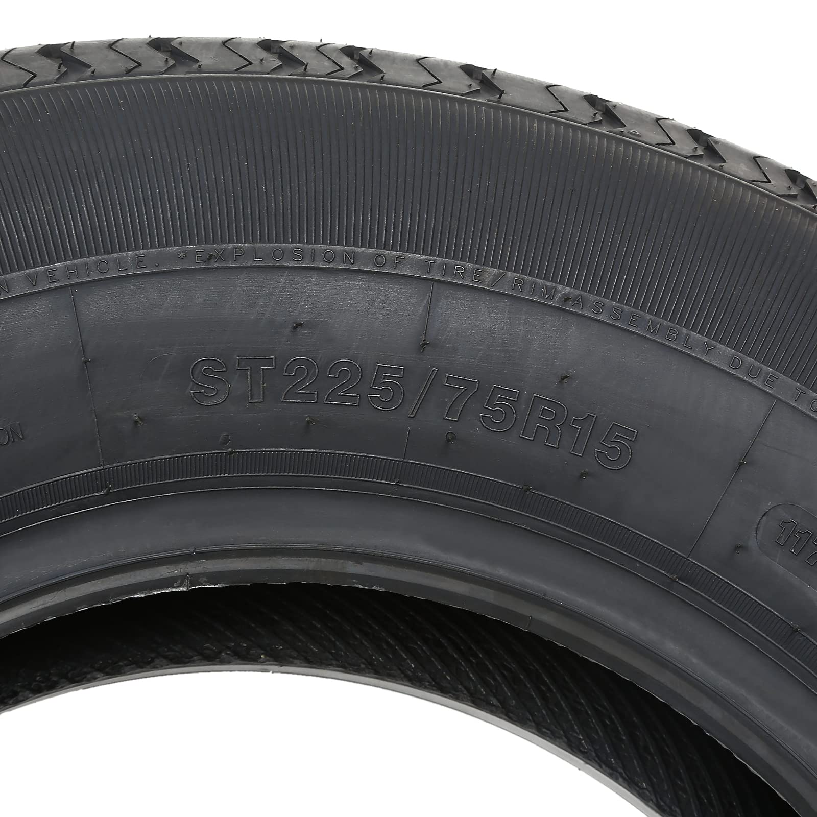 Set Of 2 Durun Premium Trailer Tires St 225/75R15 10 Ply Load Range E, 225/75/15 225 75 15 Radial 117/112N