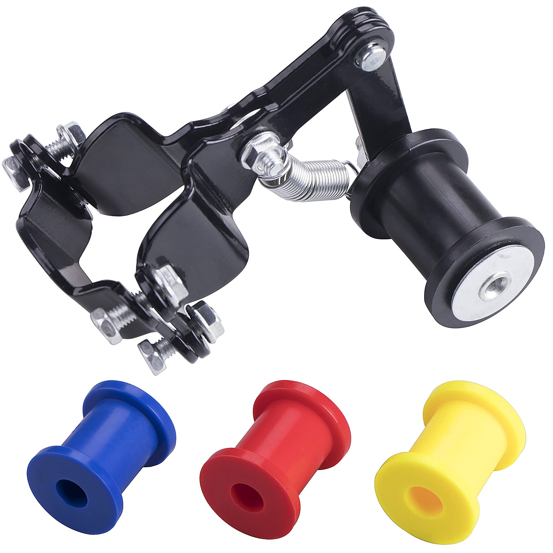 Cncmotok Universal Motorcycle Chain Adjuster Tensioner Guide With Three Backup Guide Wheels Dirt Pit Pro Dirt Bike 4 Wheeler