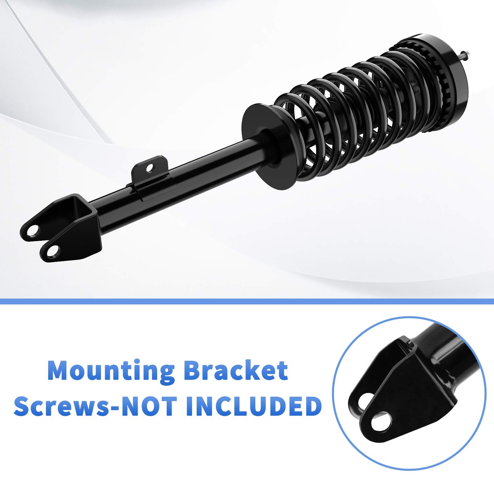 Yitamotor Front Complete Struts Rear Shocks Suspension Compatible With 2005-2010 Chrysler 300, 2006-2010 Dodge Charger, 2005-200