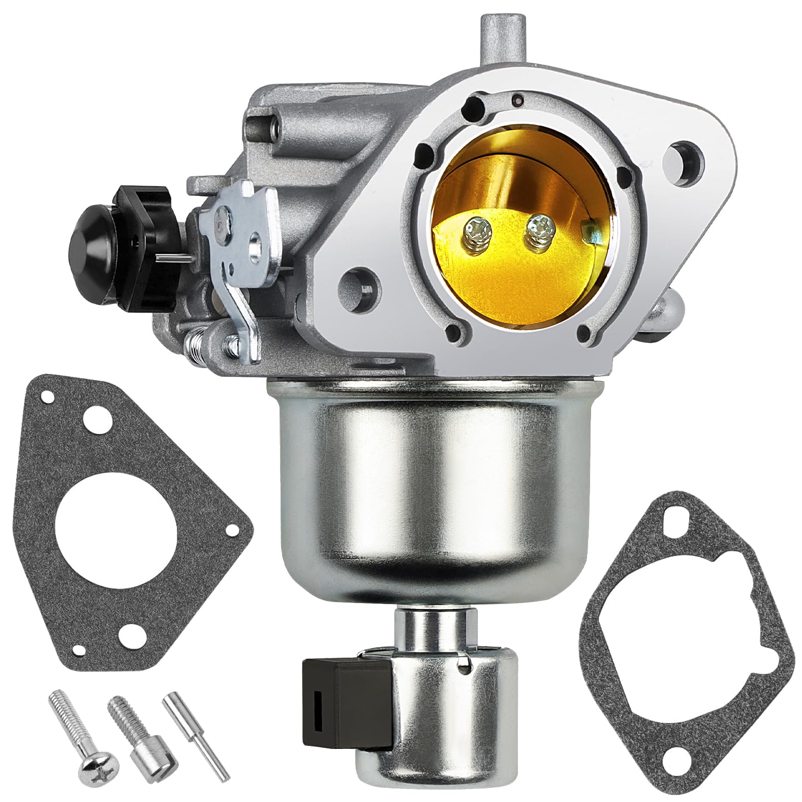 Kt735 Carburetor For Kohler 7000 Series Engines Kt725 Kt730 Kt735 Kt740 Kt745 22Hp 23Hp 24Hp 25Hp 26Hp Replaces 1685319-S 3285363S 3285367S Carb With Gaskets