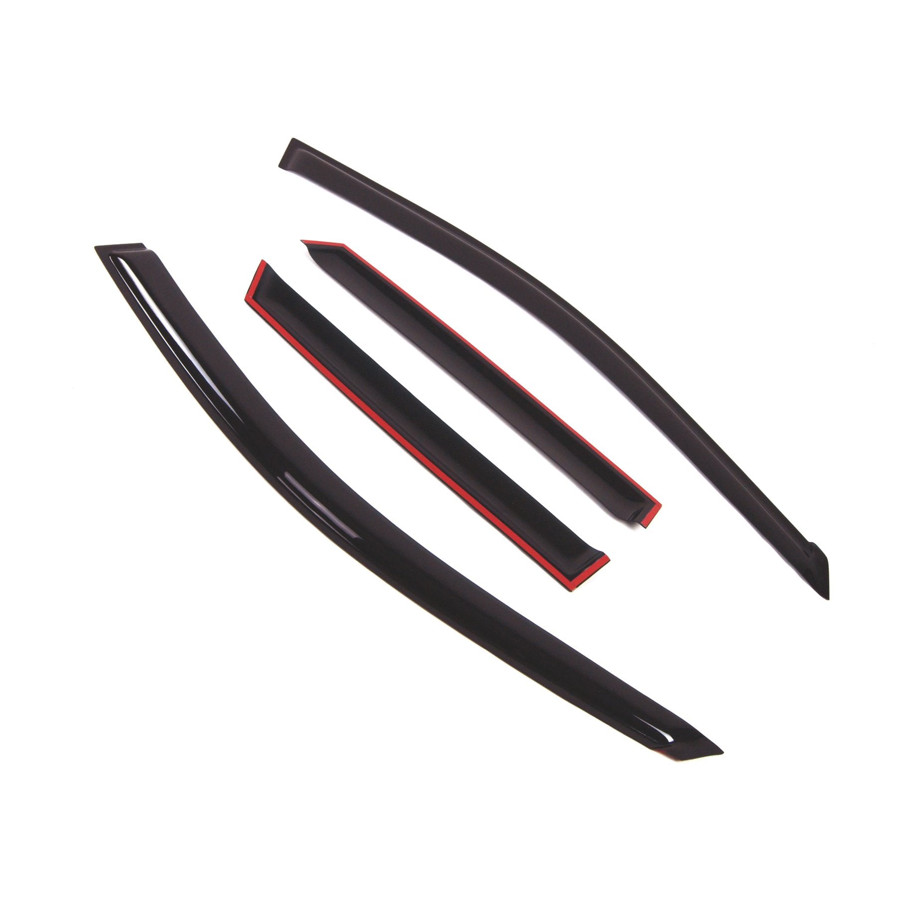 Car Window Rain Guard | Outside Mount Visors Auto Side Window Deflectors | Windows Visor Rain Shields Compatible With 2003-2007