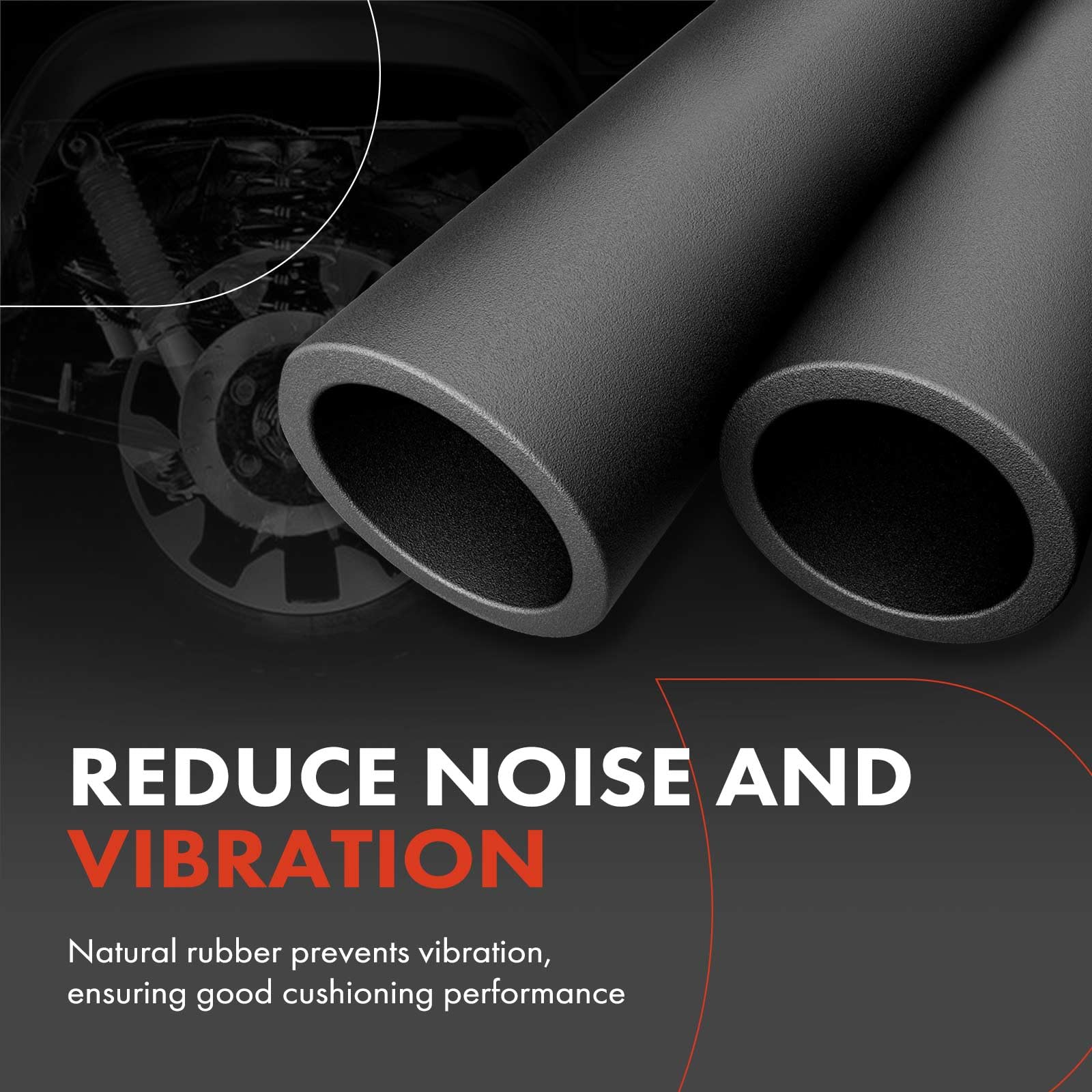 A-Premium Rear Driver or Passenger Side Suspension Strut Mount Compatible with BMW 325i 325xi 328i 328xi 330i 330xi 335d 335i xDrive 335xi 128i 135i X1