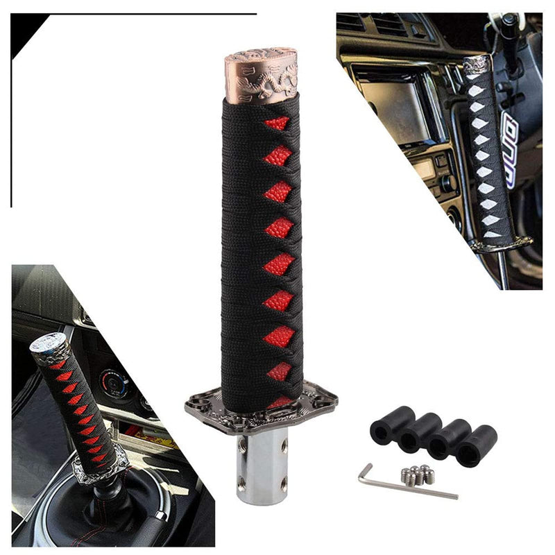 RYANSTAR RACING Shift Knob for Manual/Automatic Cars, 156mm, Black – Carkart