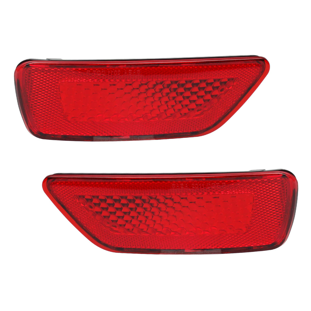 Hercoo Rear Bumper Reflector Light Lamp Compatible With Jeep Grand Cherokee 2012-2018, Patriot 2013-2017, Dodge Journey 2012-202