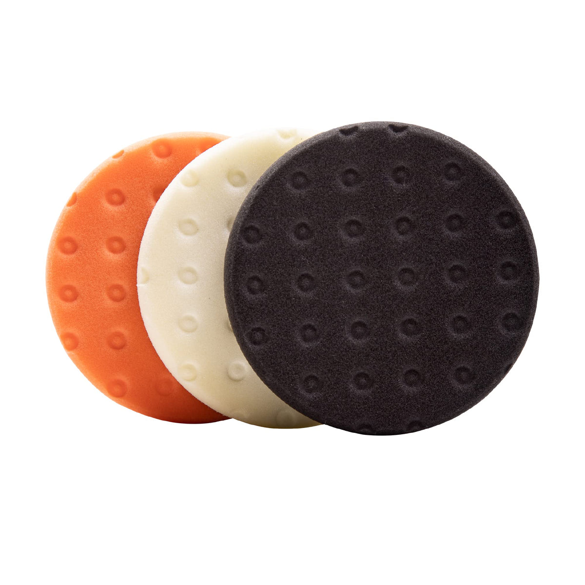 5.5'' Ccs Foam Pad Kit (Set Of 3) - Light Cutting, Polishing And Finishing. Fits 5'' Backing Plate.