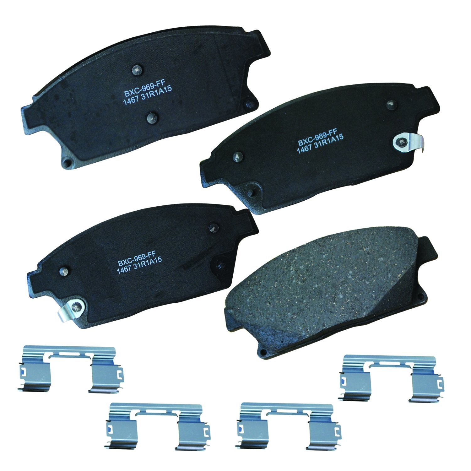 Bendix Premium Sbc1467 Ceramic Front Brake Pads For Buick Encore 2017-2013,Verano 2017-2012,Cadillac Ats 2016-2013,Chevrolet Cru