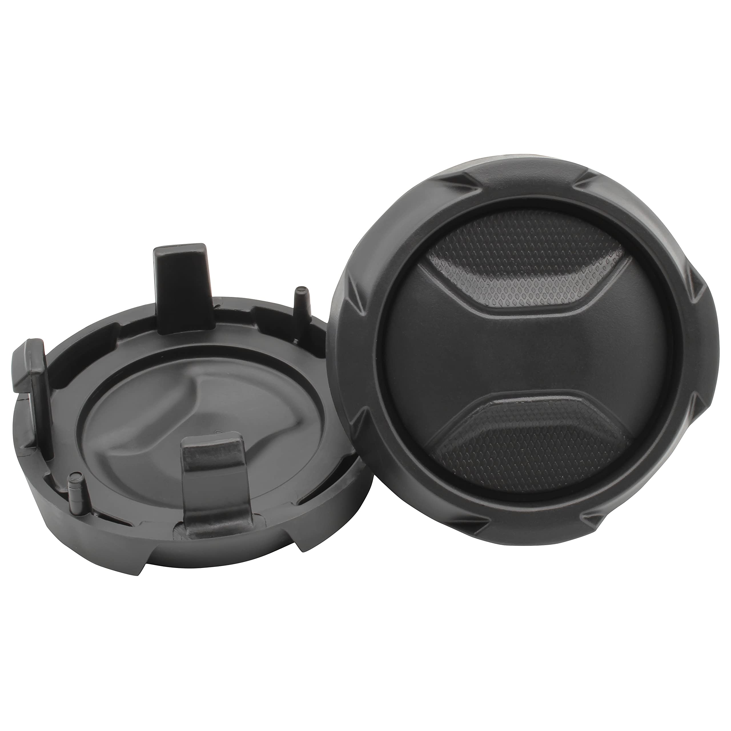 Sautvs Tire Wheel Hub Caps For Can-Am X3 Turbo Rr, New Black Wheel Caps Rim Cap Center Cap Covers For Can Am Maverick X3 Max Tur