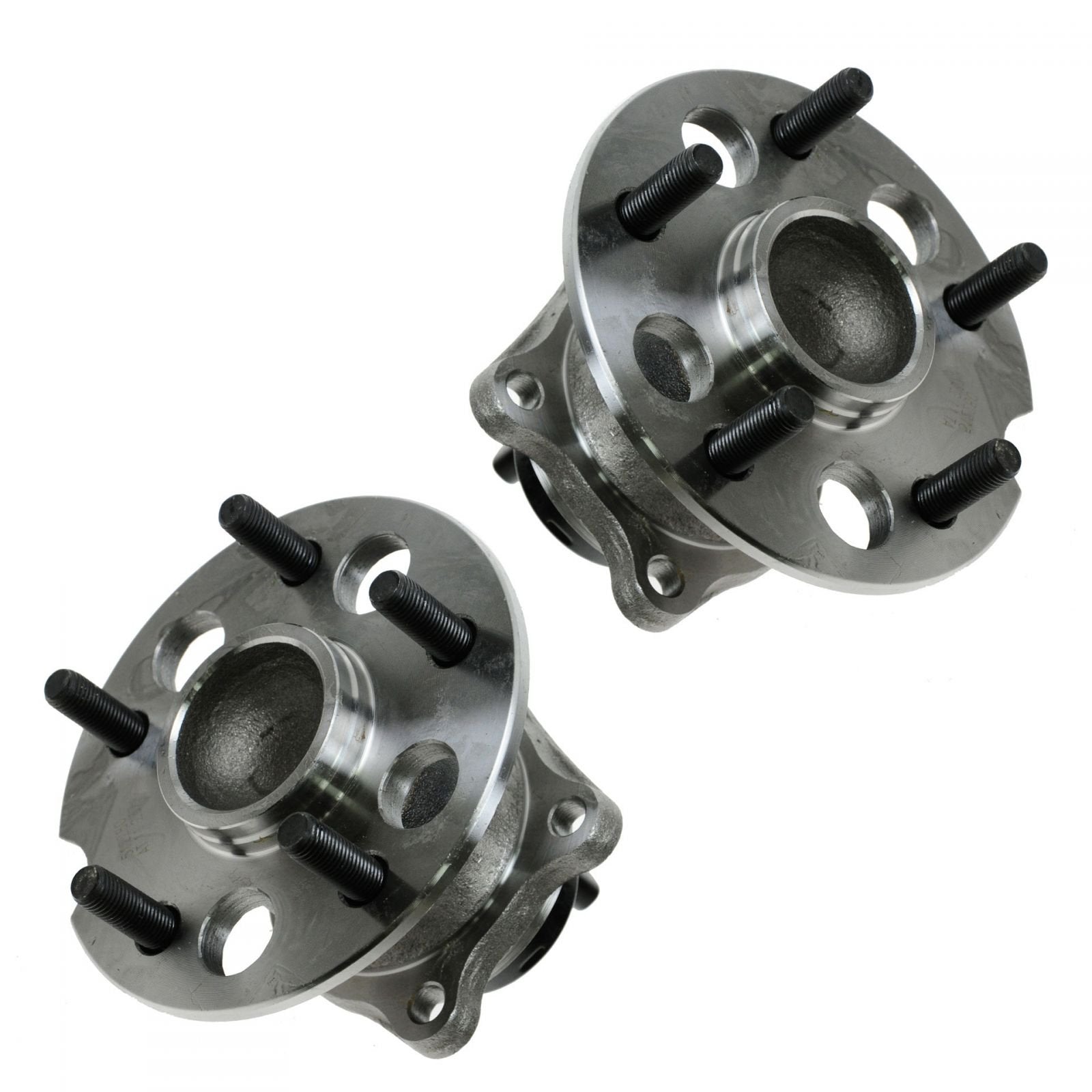 Trq Rear Wheel Hub Bearings Assembly Set Compatible With 2004-2010 Toyota Sienna