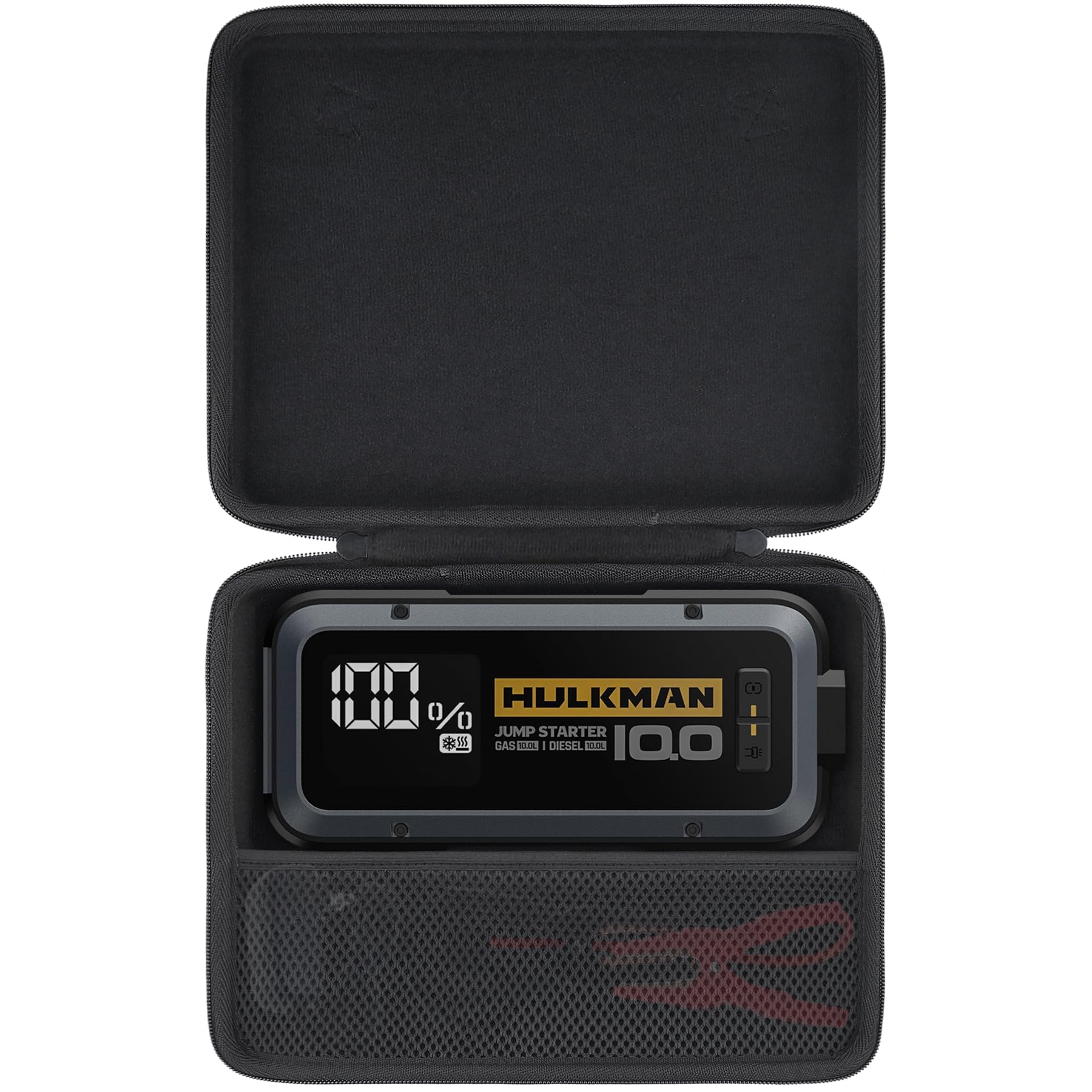 Replacement For Hulkman Alpha100 Jump Starter Hard Carrying Case By Aenllosi(Case Only)