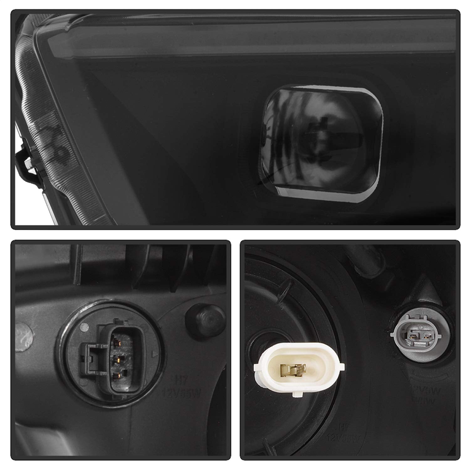 Xtune - Projector Headlights (Pro-Jh-Tta16-Sr-Bsm) (Akkon)