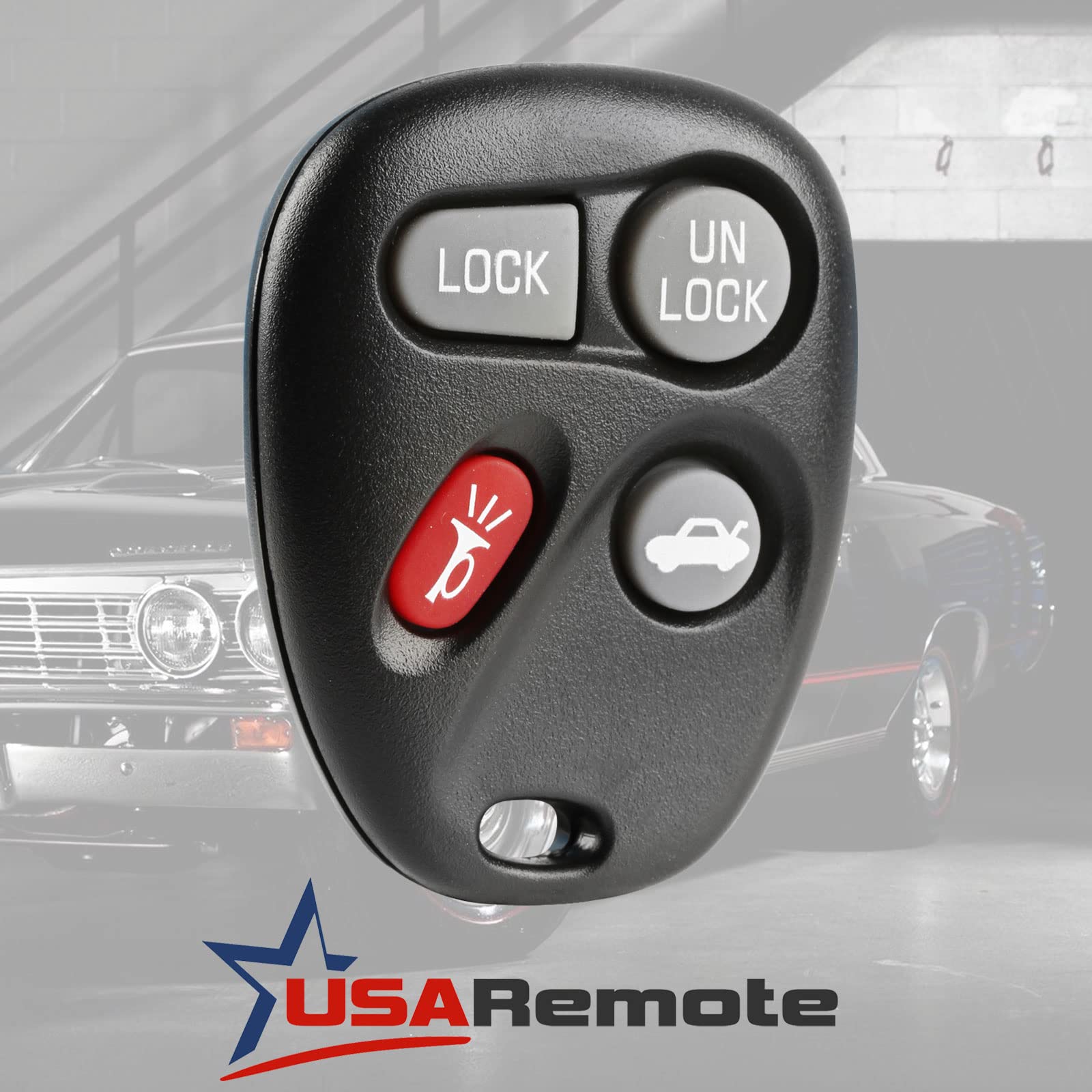 Keyless Entry Remote Key Fob - 4 Button