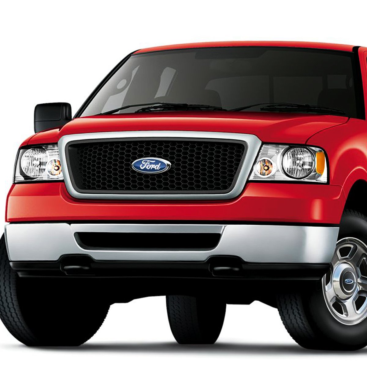 Dna Motoring Hl-Oh-F1504-Ch-Am Chrome Amber Headlights Replacement Compatible With 04-08 F150/06-08 Mark Lt