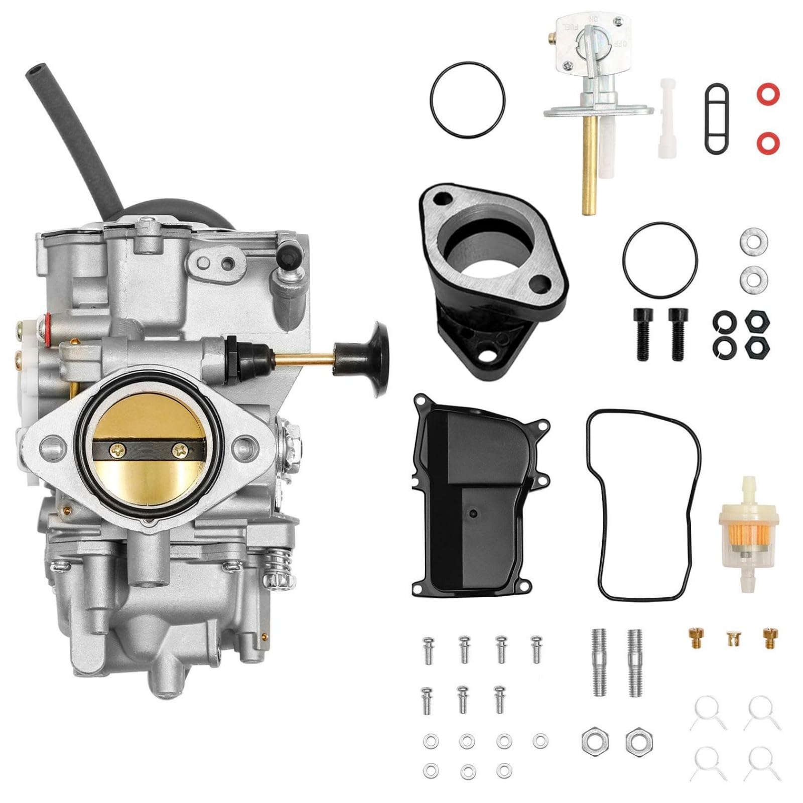 Carburetor Fits Yamaha 1987-1990 & 1992-1995 Moto-4 350 Yfm350 | 1987-2004 Warrior 350 Yfm350 | 1987-1998 Big Bear 350 Yfm350 |