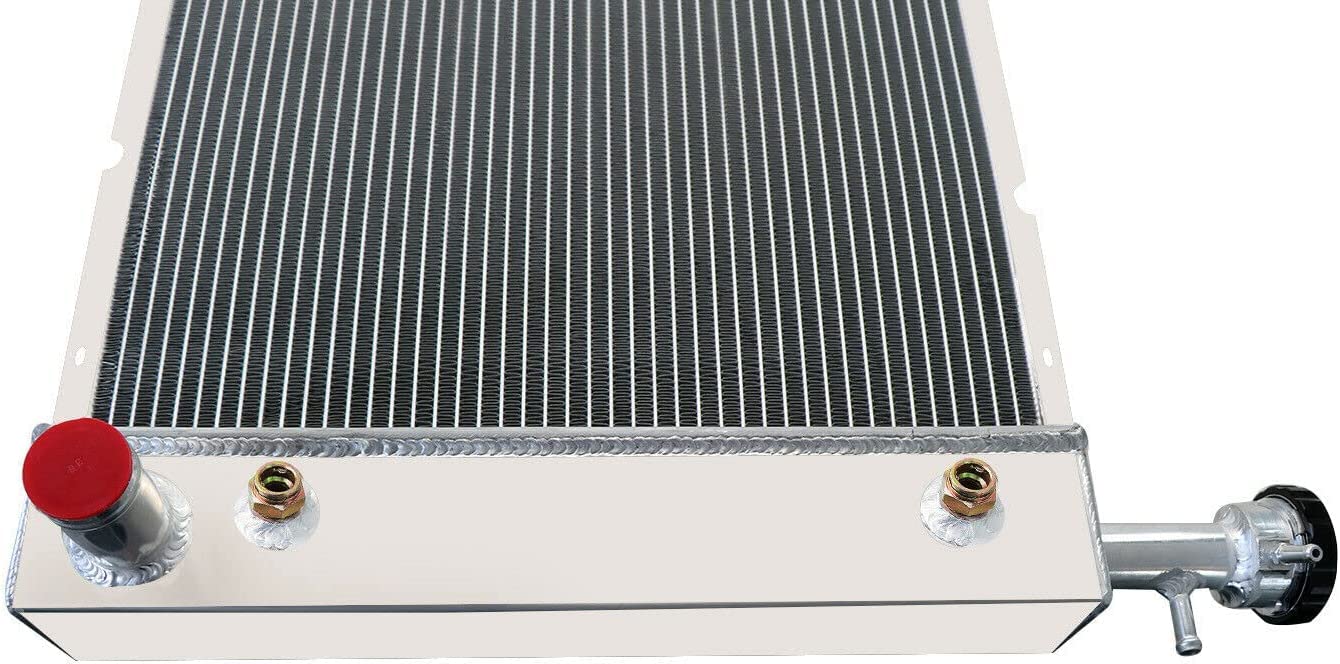 COOLINGBEST 4 Rows Aluminum Radiator for 2004-2016 Chevy Express GMC Savana 2500 3500 4500 4.8L 6.0, Radiators 2005 2006 2007 20