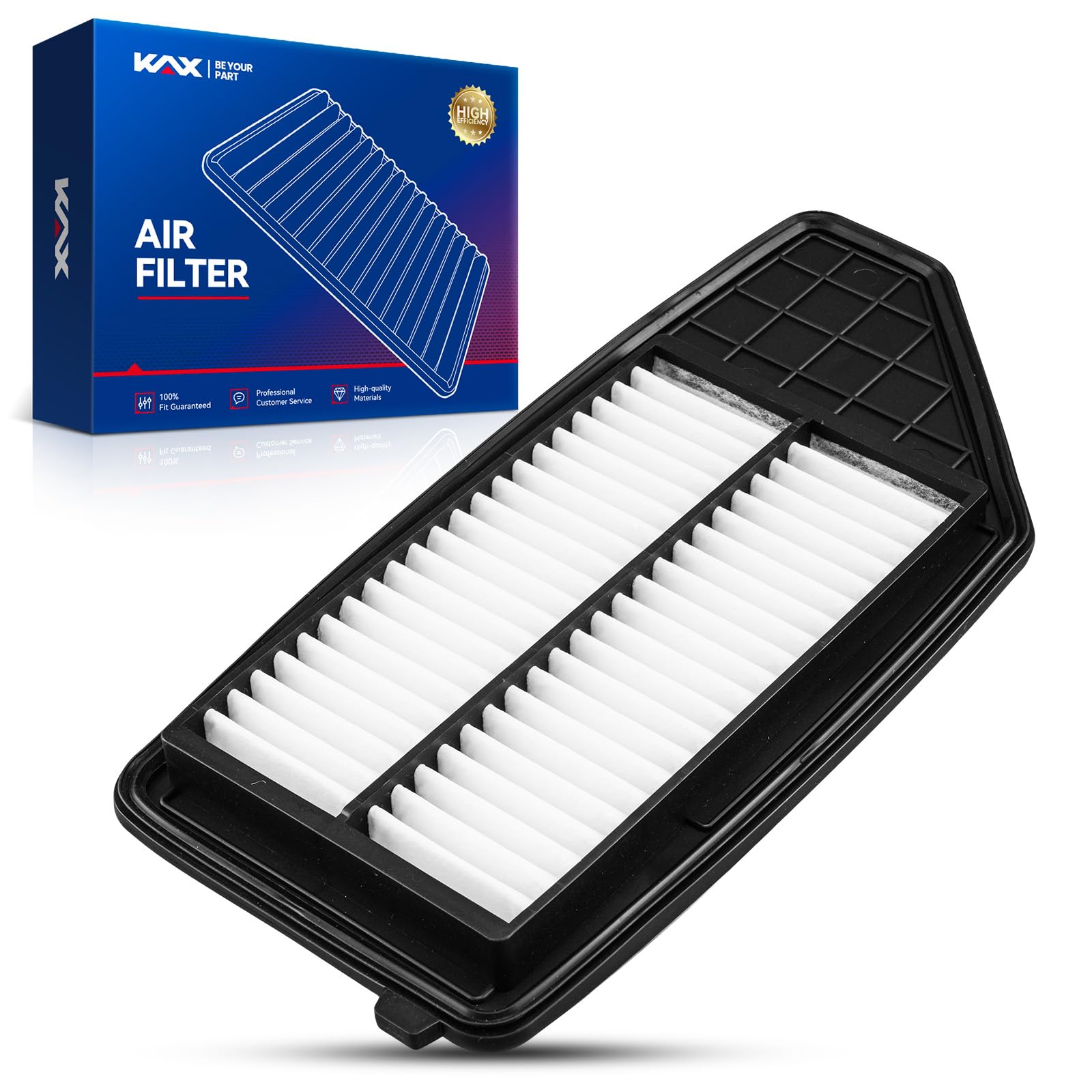 KAX Engine Air Filter, CA12952 Replacement for Honda Insight 2019 2020 2021 2022, Advanced Air Filter Media, Increased Accelerat
